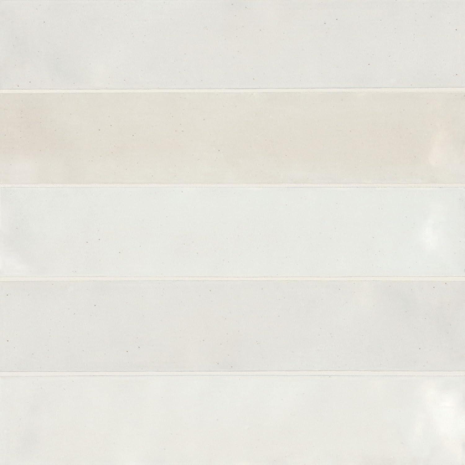 Celine 2.5" x 12" Porcelain Mosaic Sheet Wall & Floor Tile