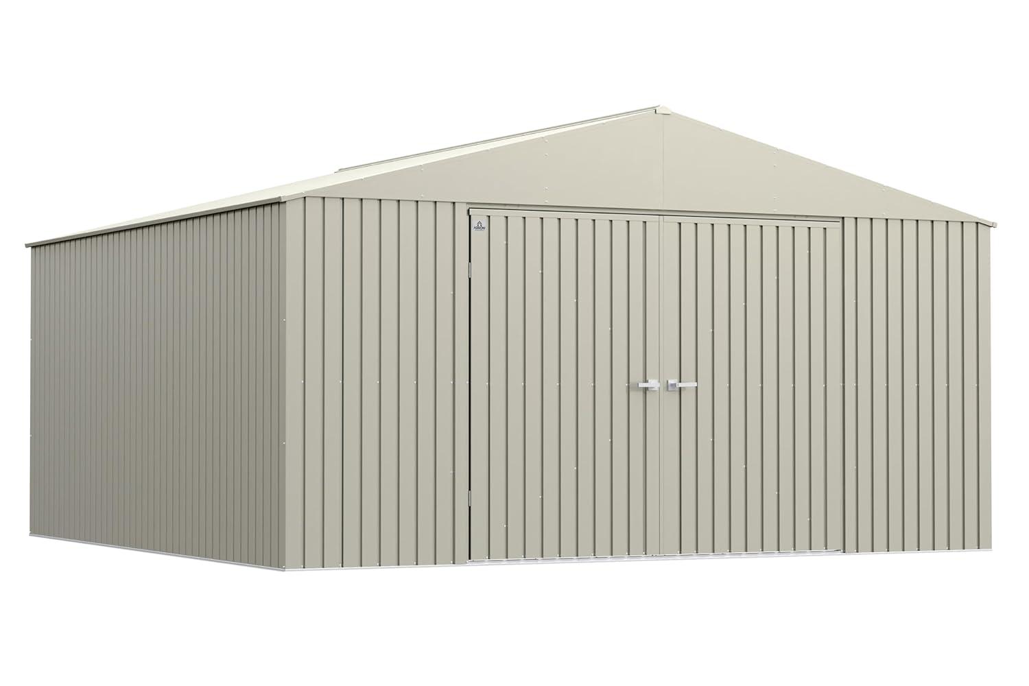 Elite 14 ft. W x 14 ft. D Metal Storage Shed
