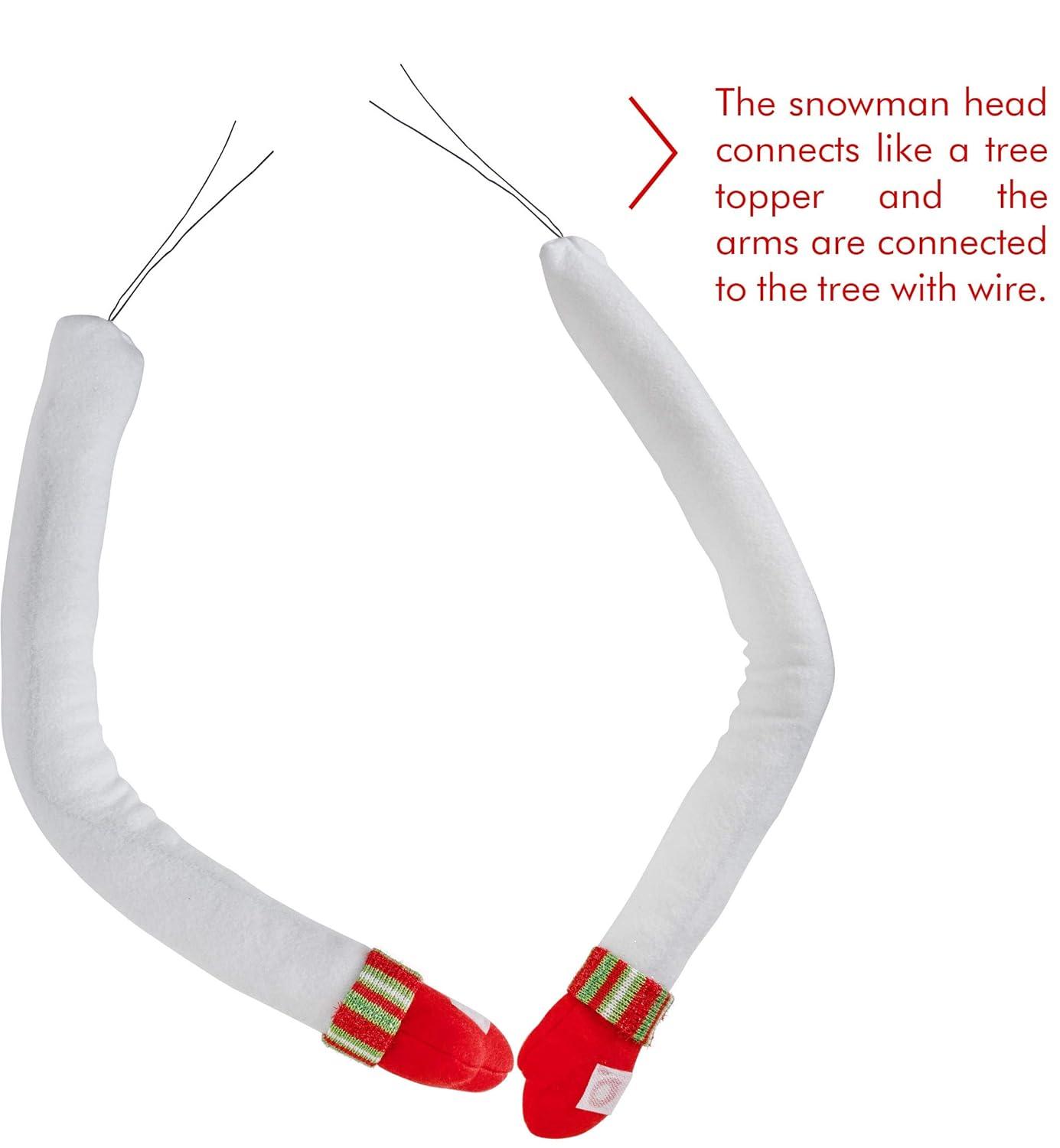 Ornativity Snowman Christmas Tree Hugger