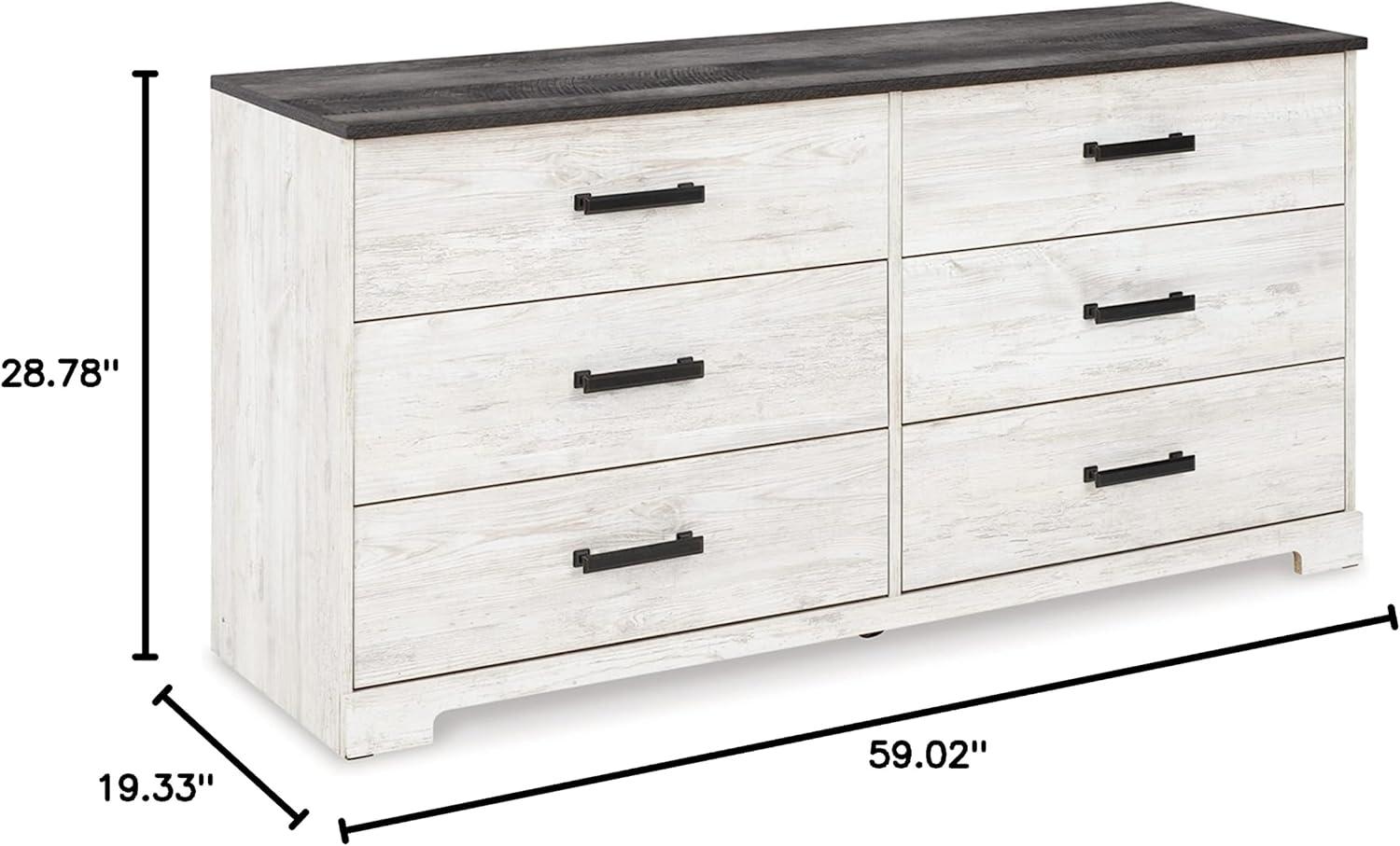 Shawburn Two Toned 6 Drawer Dresser