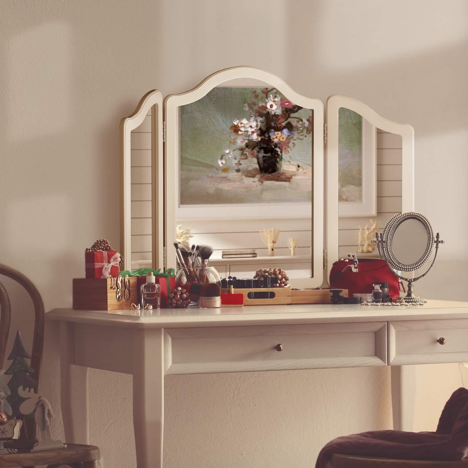 LUXFURNI Flat Floor Mirror
