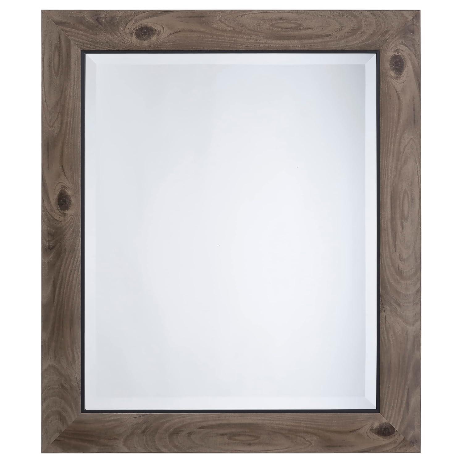 Yosemite Home Decor Yosemite Mirrors, Small, Gray/Black