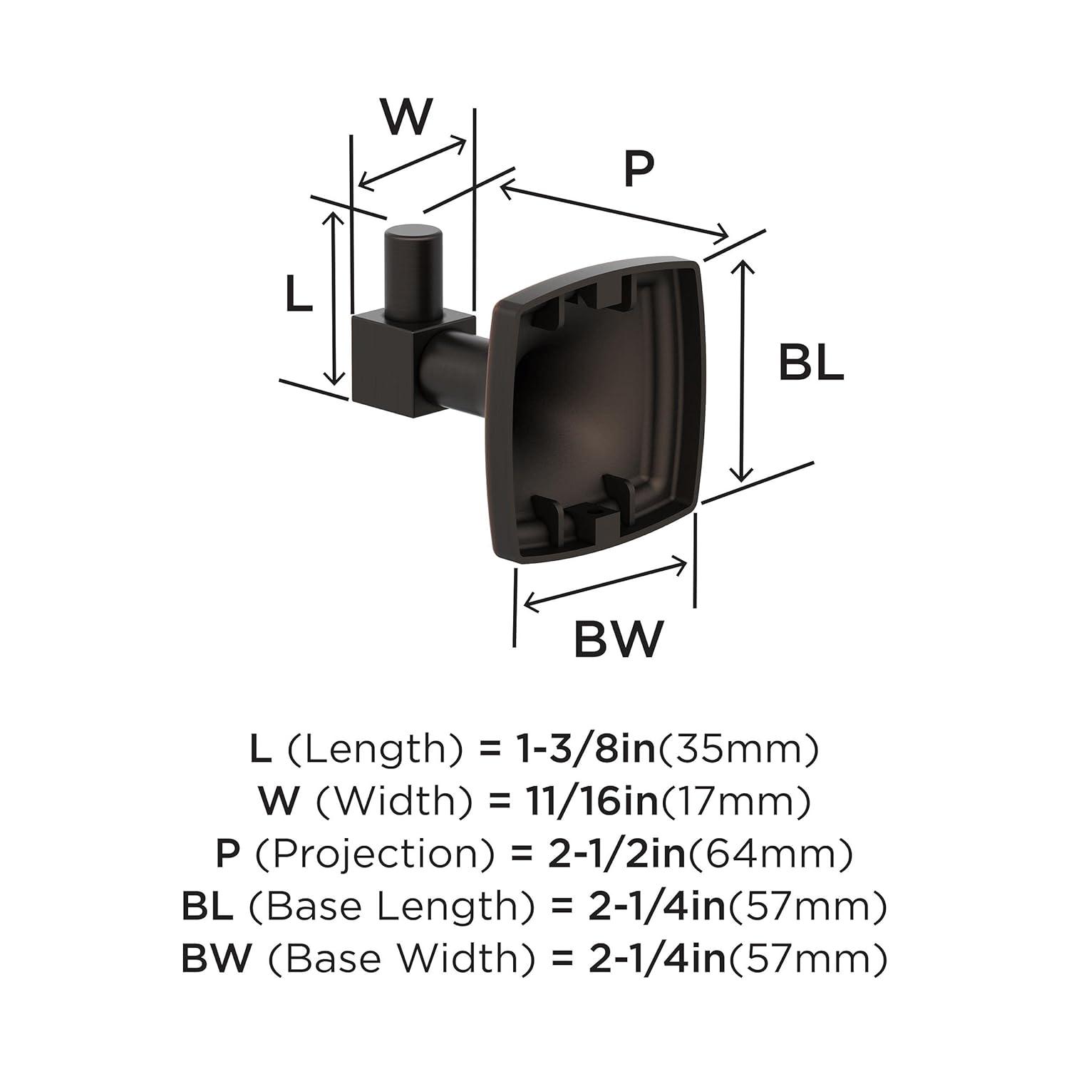 Stature Wall Mounted Robe Hook