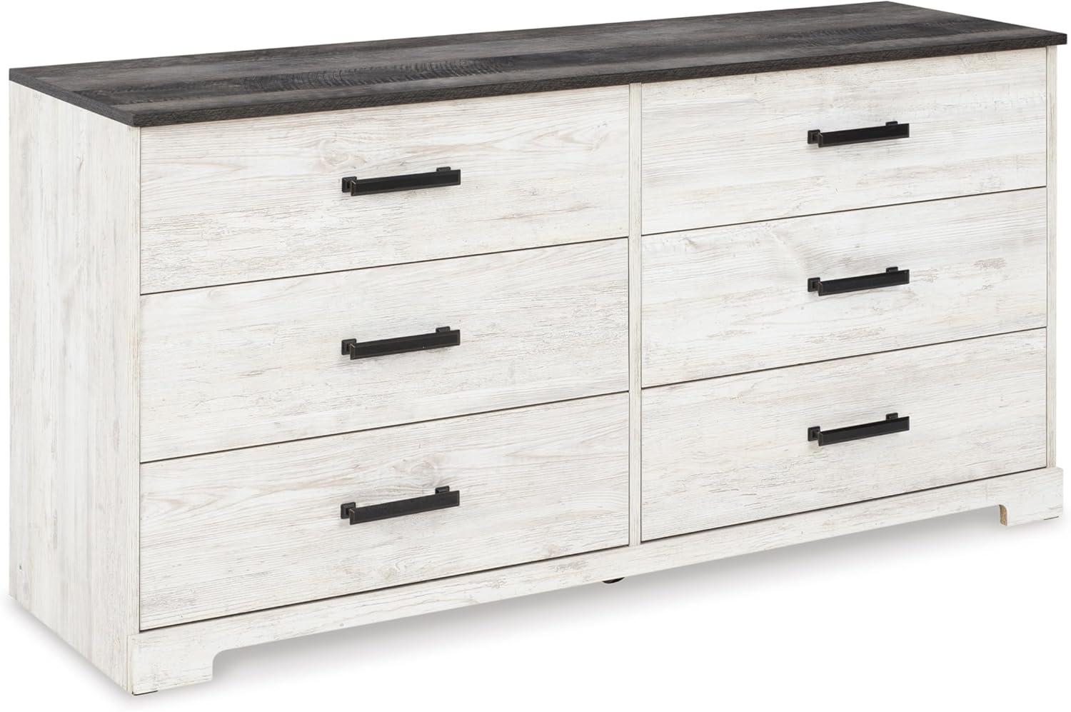 Loon Peak® Keicha Two Toned 6 Drawer Dresser