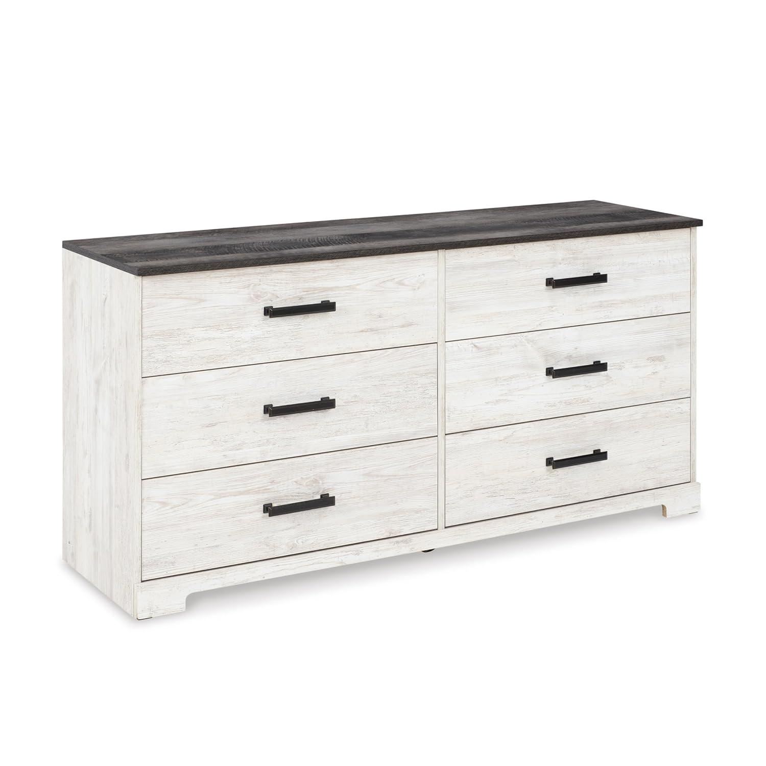 Loon Peak® Keicha Two Toned 6 Drawer Dresser