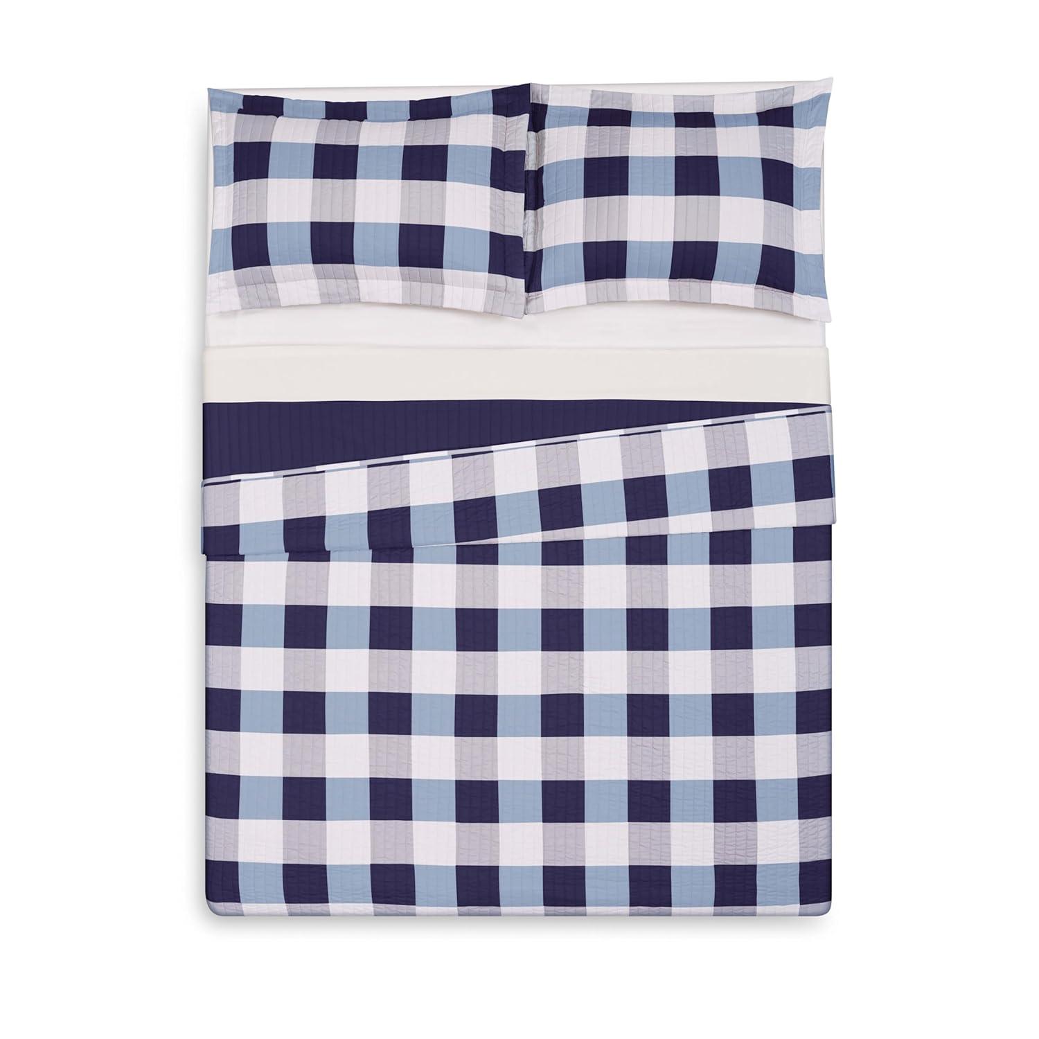 Truly Soft Buffalo Plaid Farmhouse / Country Plaid Quilt Set