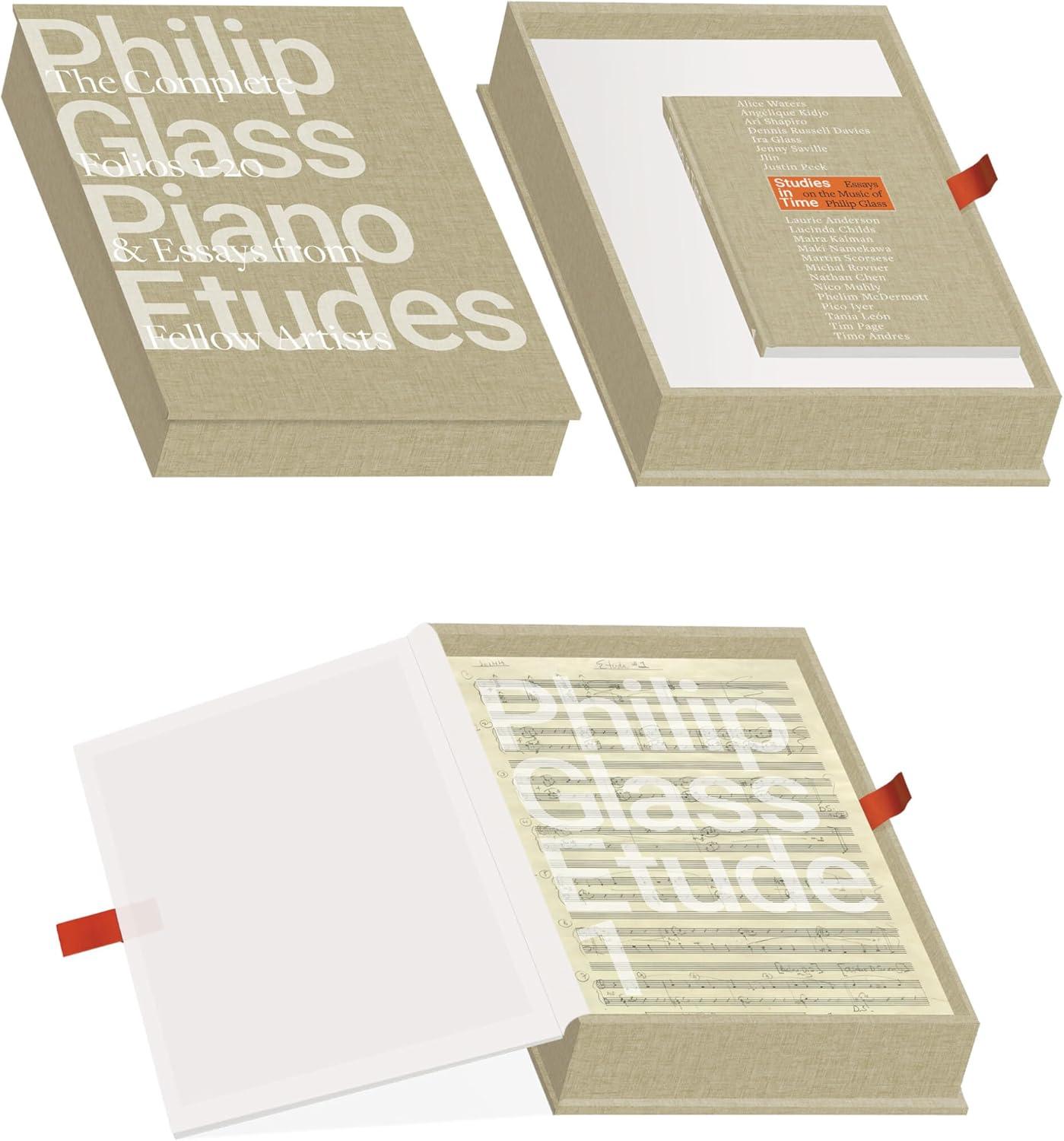 Philip Glass Piano Etudes Complete Folios 1-20 with Essays
