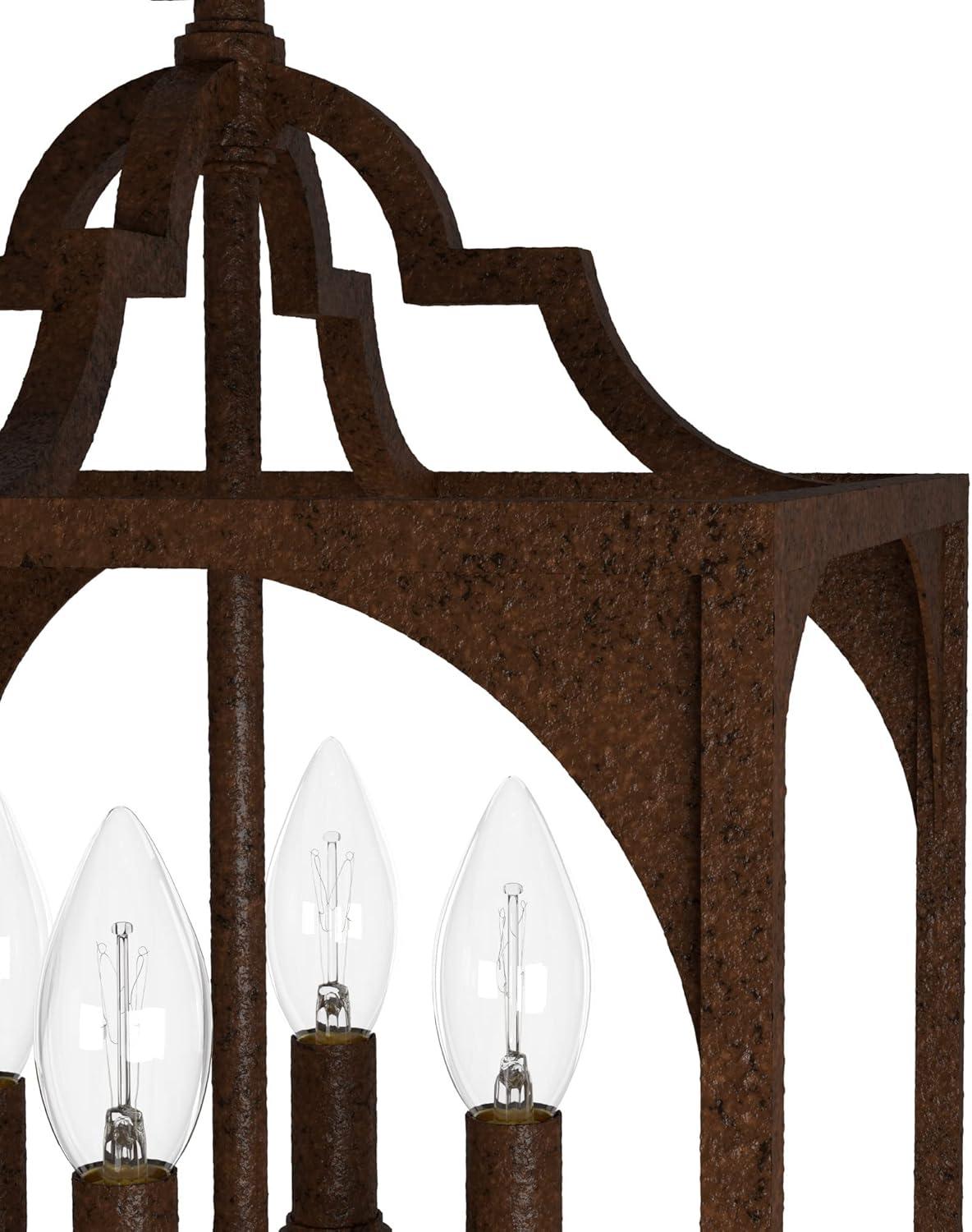Highland Hill 4 - Light Lantern Square / Rectangle Chandelier