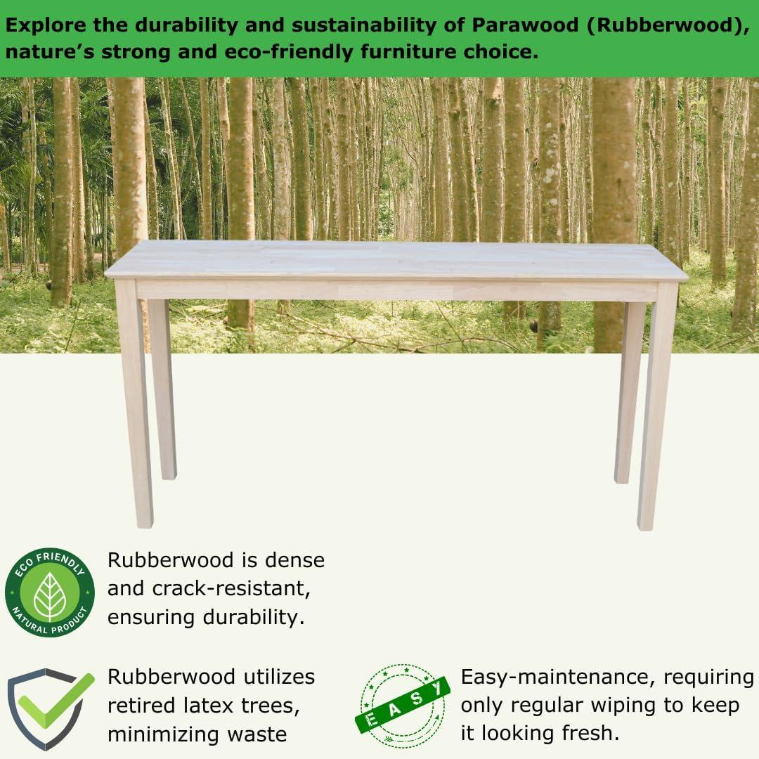 Shaker Table Unfinished - International Concepts