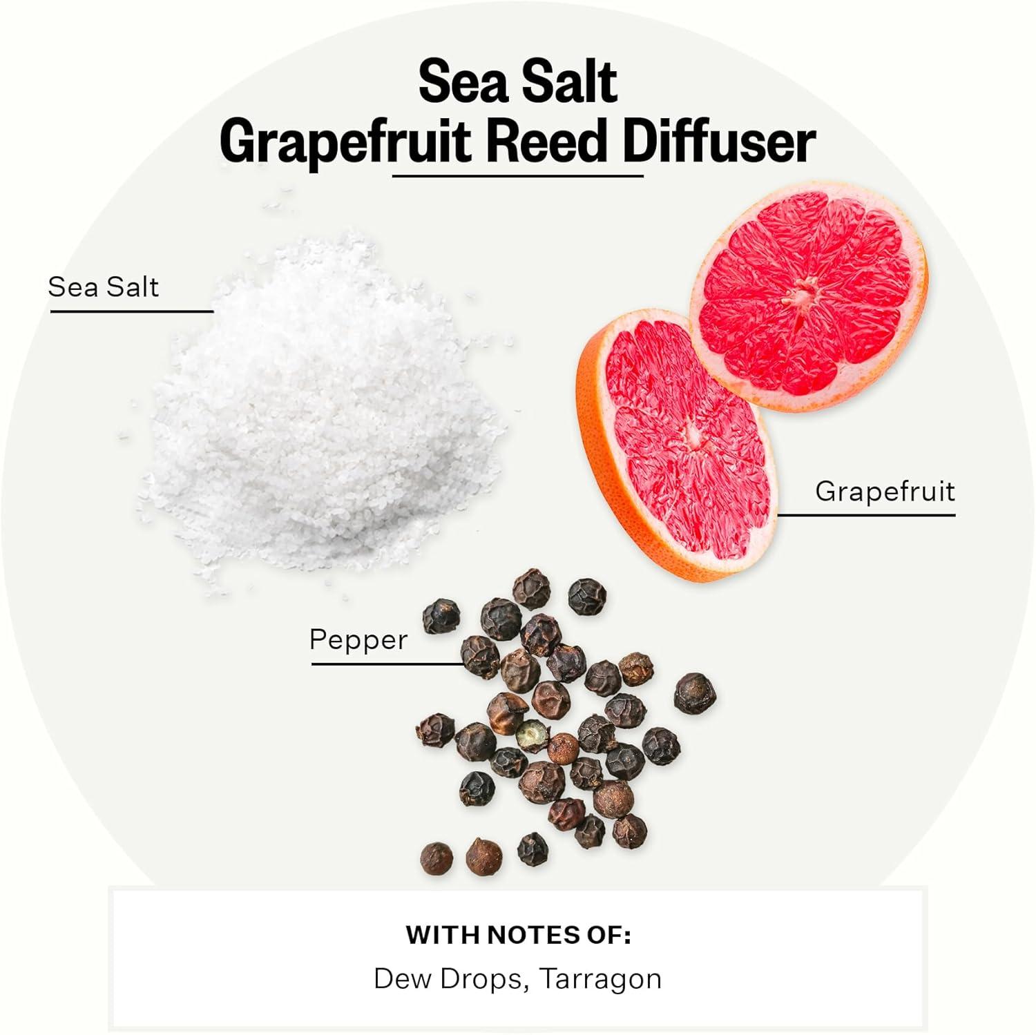 Apotheke Sea Salt Grapefruit Reed Diffuser