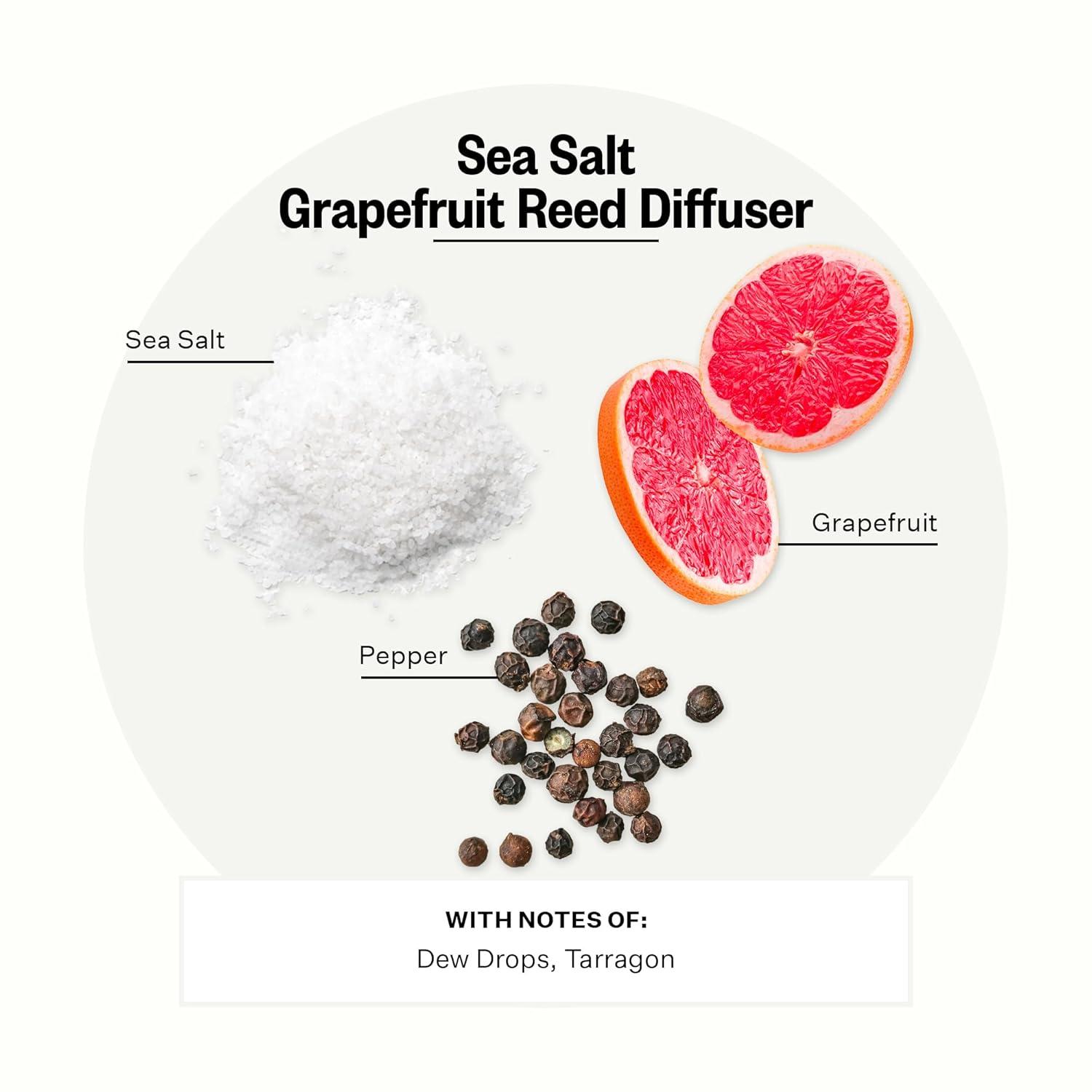 Apotheke Sea Salt Grapefruit Reed Diffuser