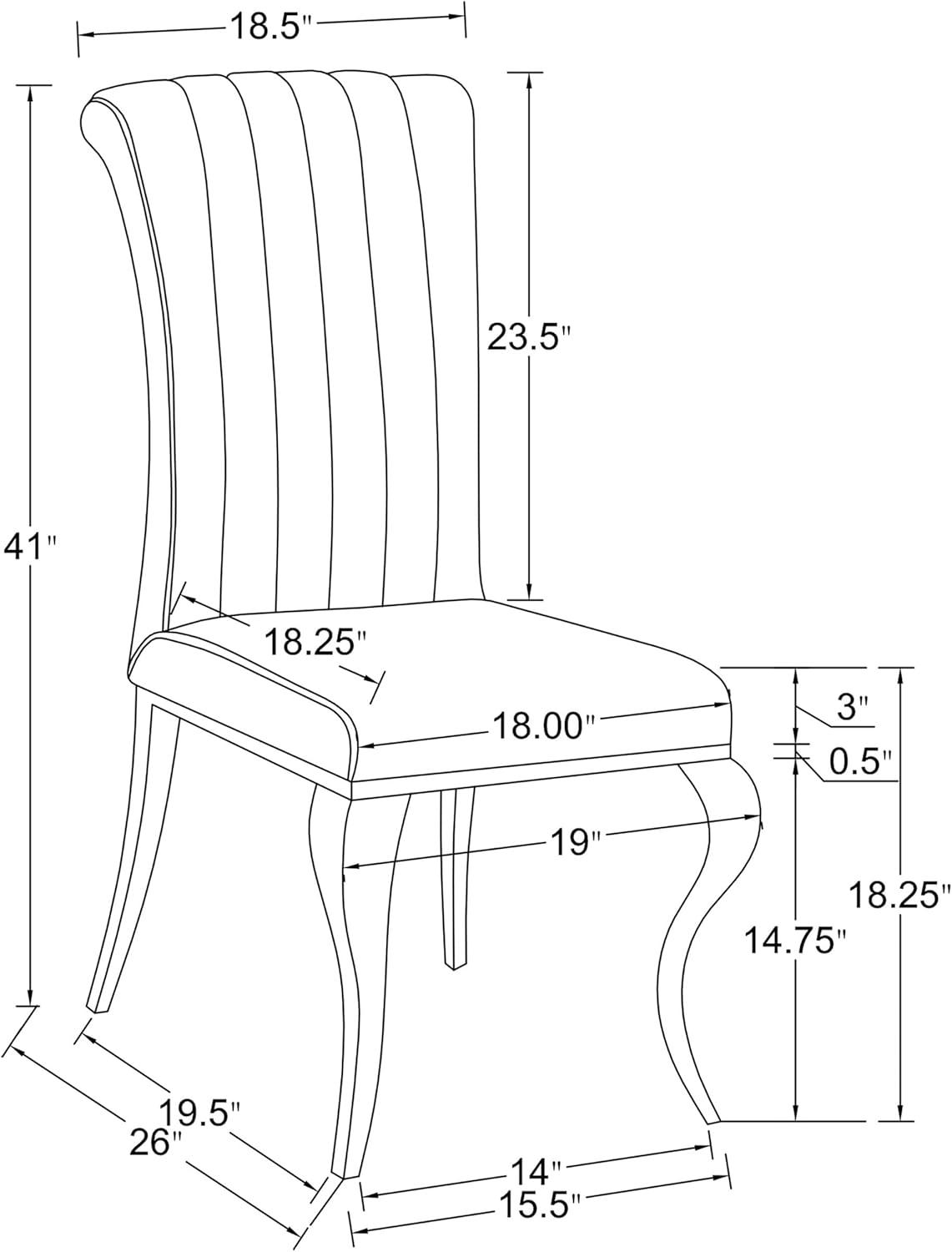 Clarinda Upholstered Side Chair