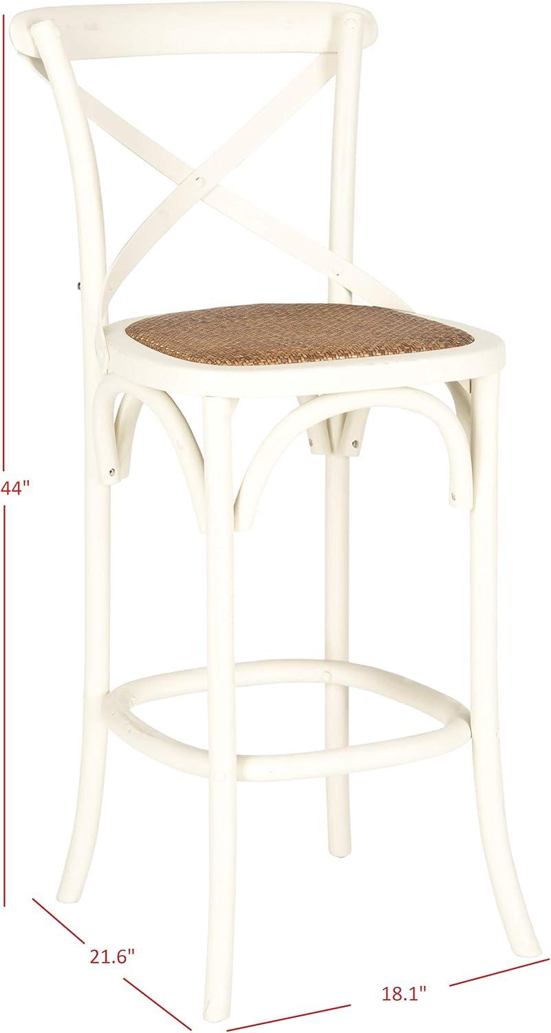 Franklin X Back Bar Stool  - Safavieh