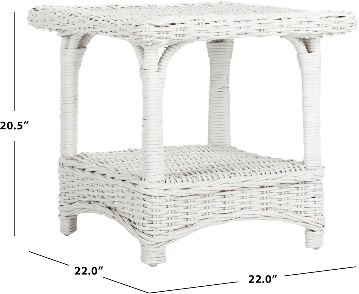 Highland Dunes Willow Solid Wood Top End Table