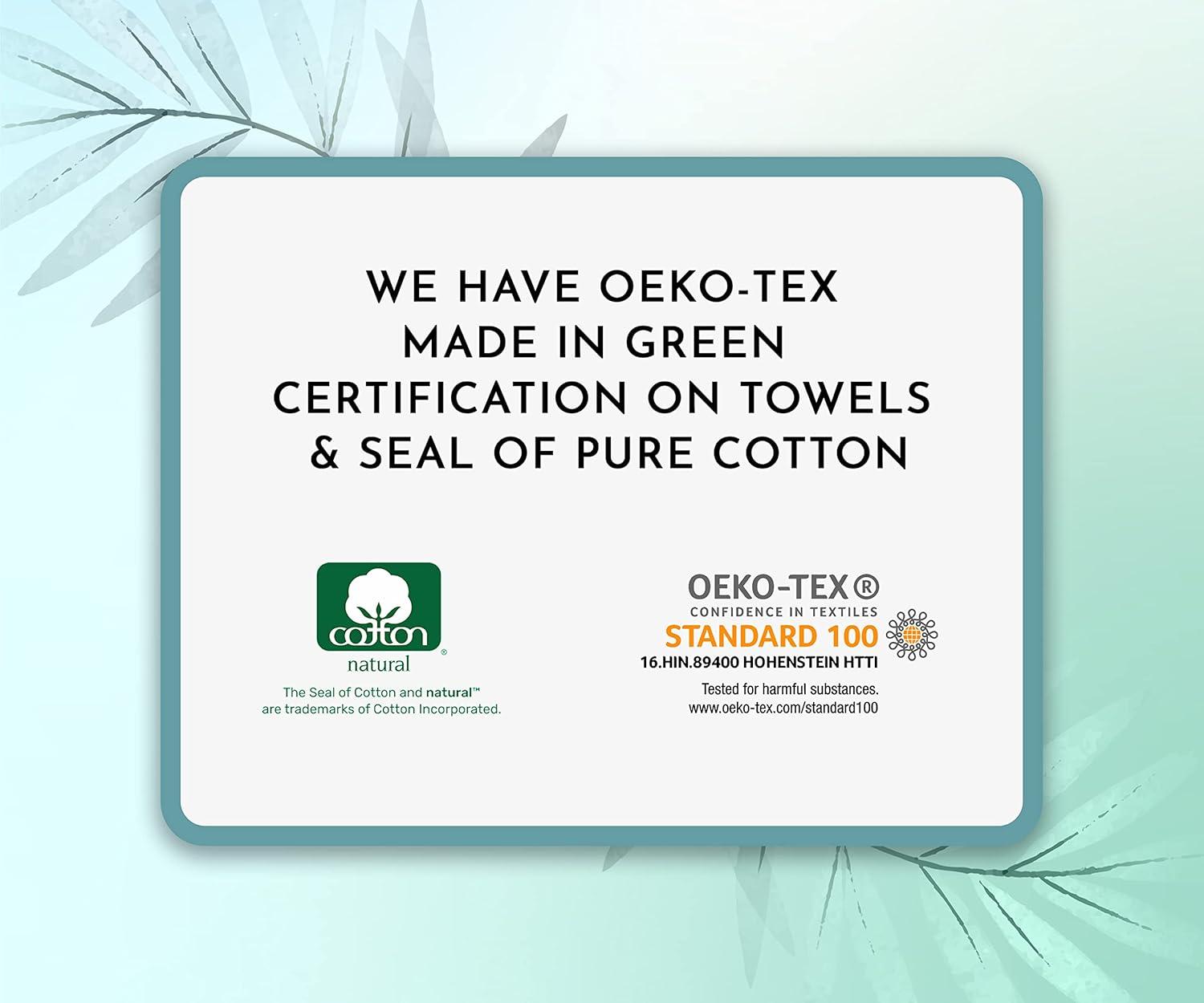 Hand Towels - 6-Pack, Softest 100% Cotton by California Design Den - Navy Blue, Six-Pcs Hand Towels