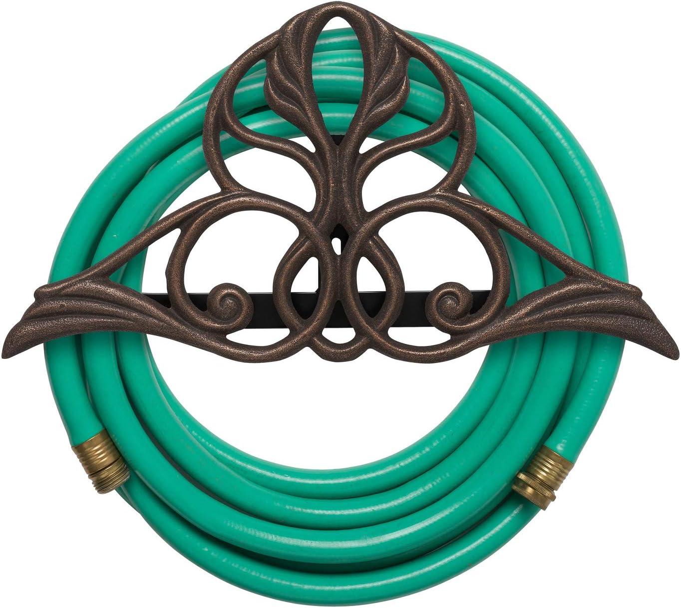 Whitehall Products Victorian Hose Holder, Oil Rub Bronze