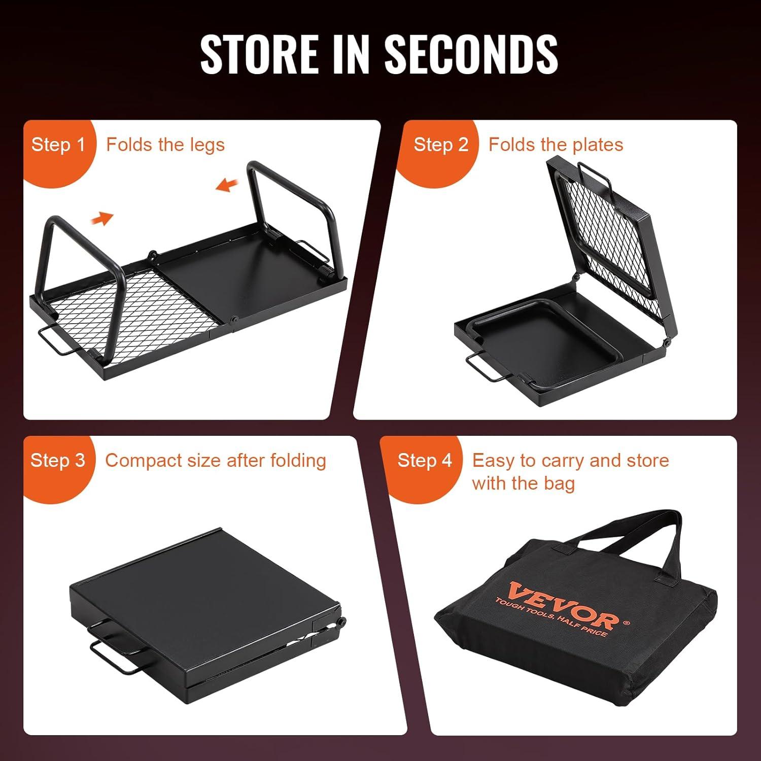VEVOR 22'' W Portable Charcoal Grill