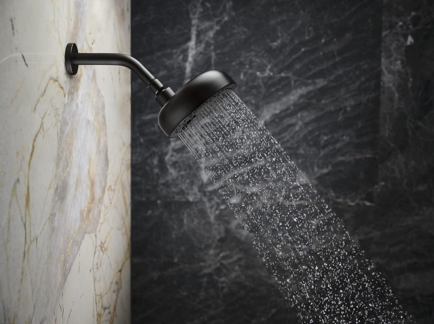 Statement™ 2.5 GPM Oval Multifunction Showerhead with Katalyst Air-Induction Technology