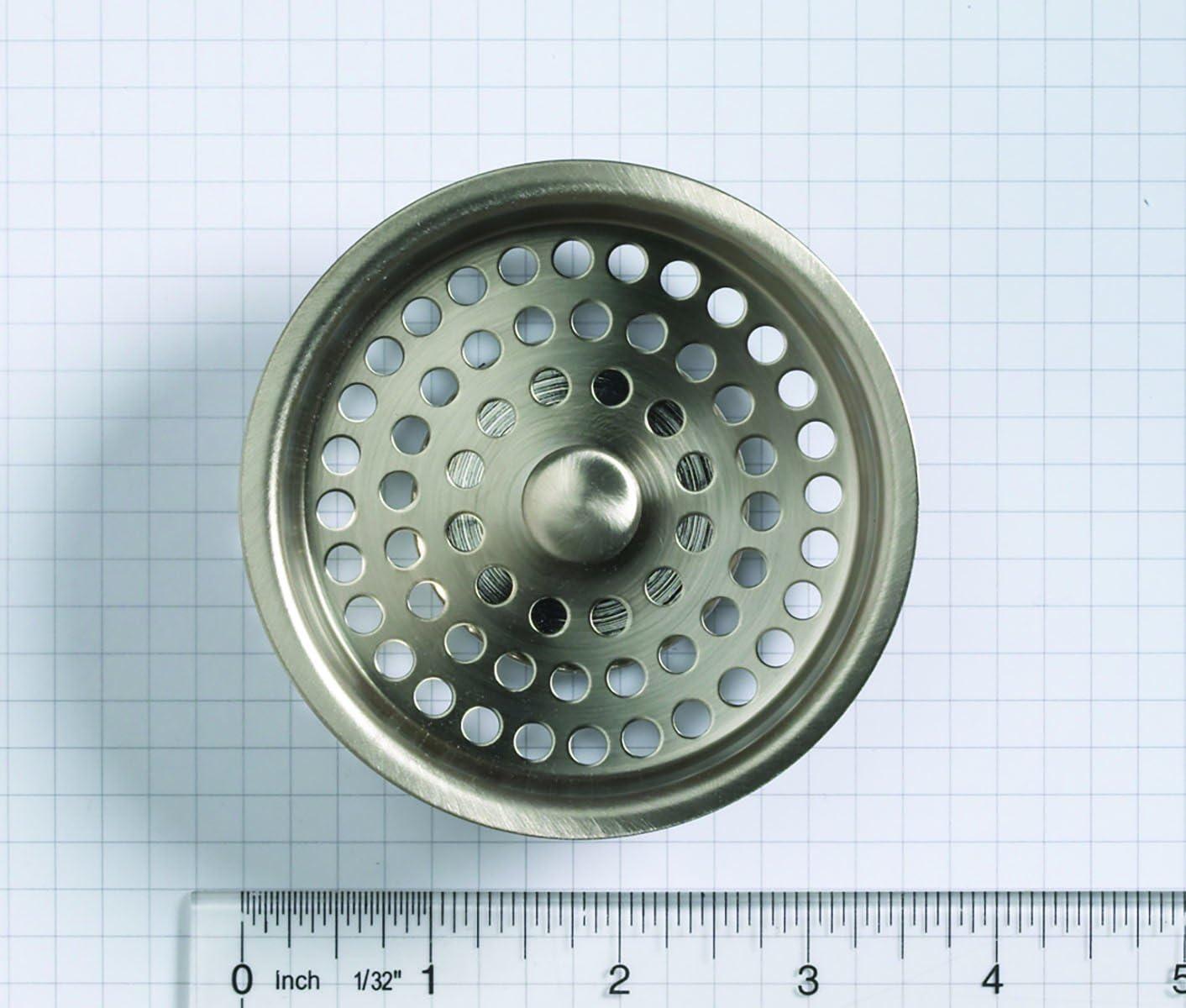 Kohler Stainless Steel Duostrainer Basket with Stopper