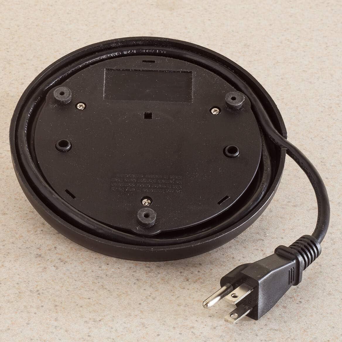 Home Marketplace 12-Cup Electric Coffee Percolator - Stainless Steel Coffee Maker for Strong, Flavorful Brew | No Paper Filters Needed, Easy Serve, Nostalgic Design - by Fox Valley Traders