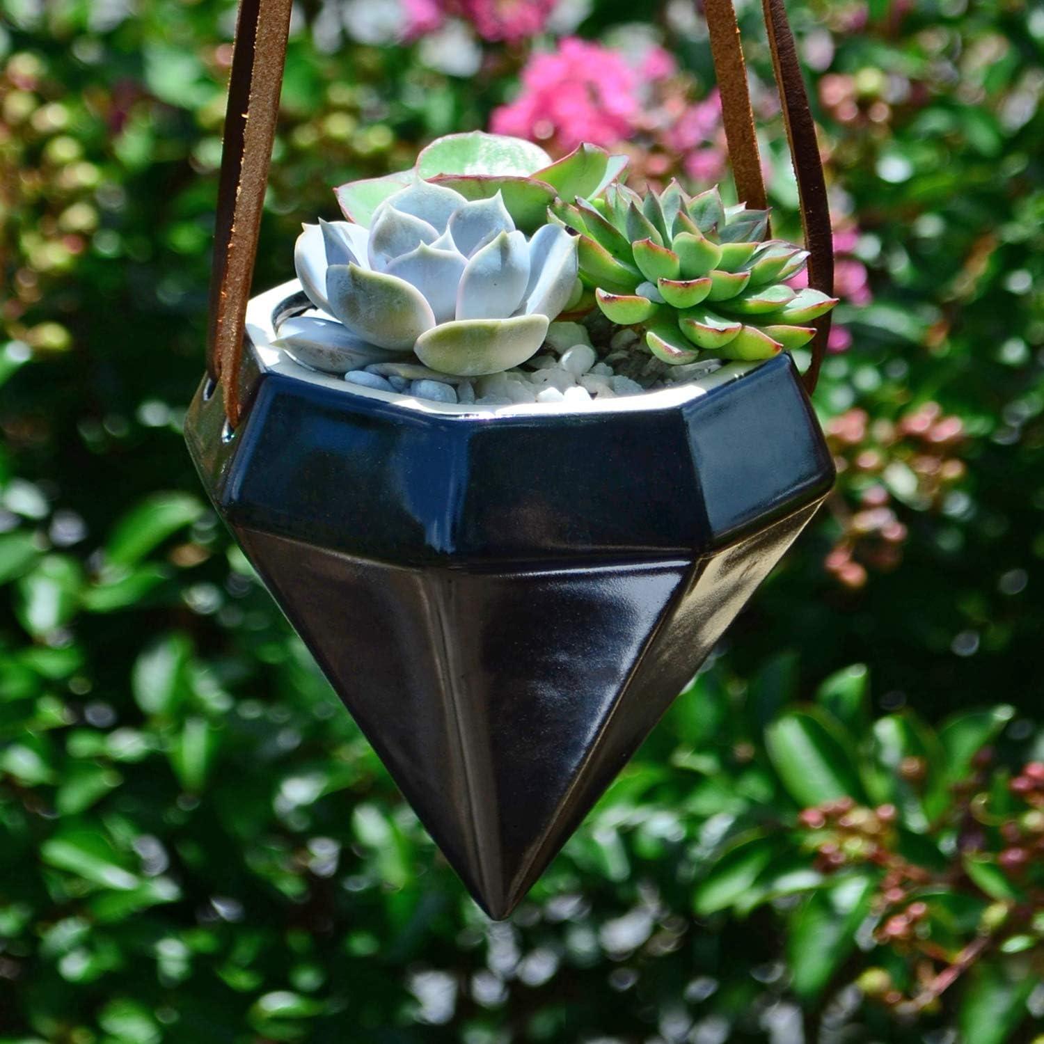 Guilford Ceramic Outdoor Hanging Planter