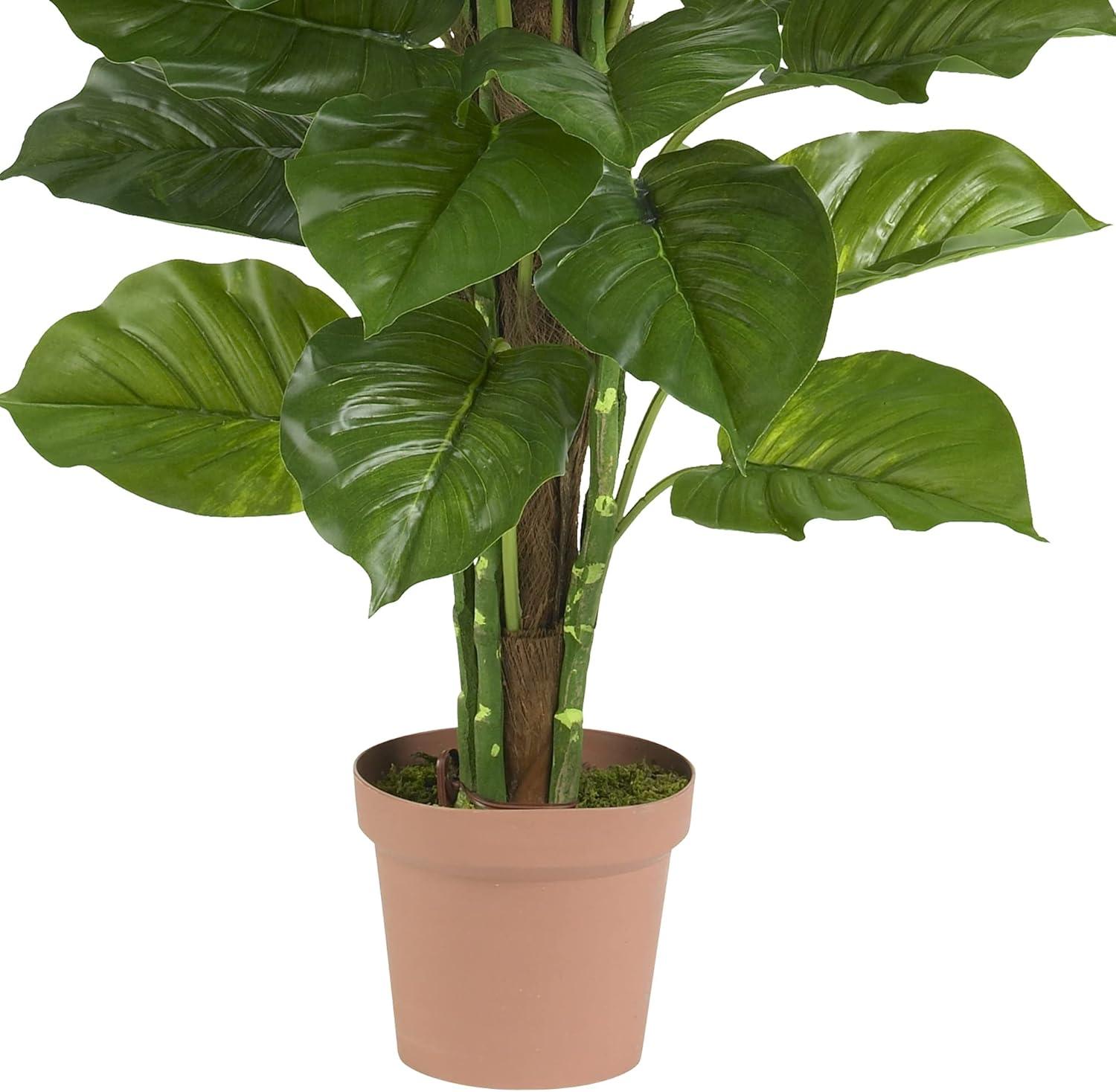 Real Touch Giant Silk Philodendron Floor Plant in Pot - 63"