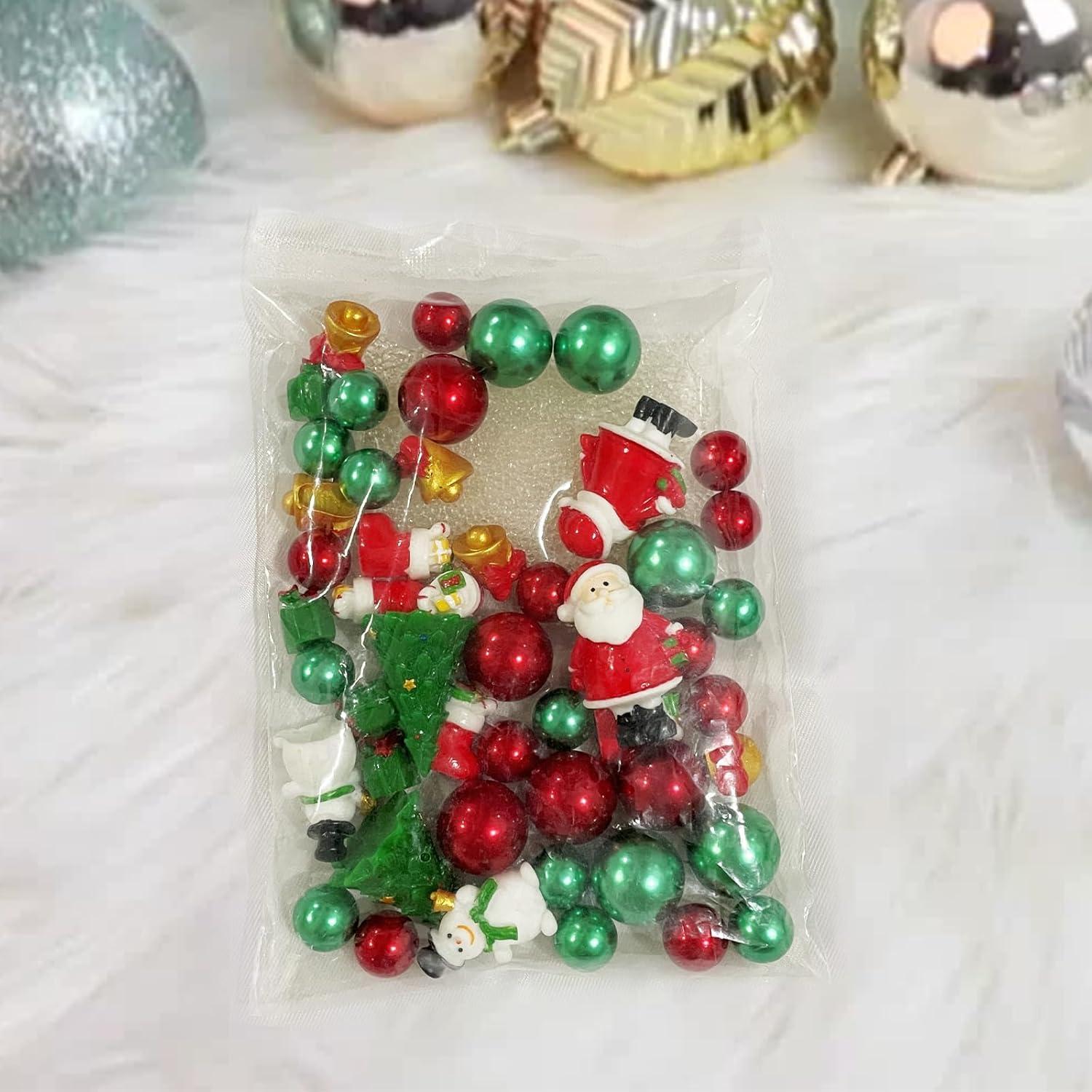 6000 Pieces Holiday Party Vase Filler Pearl Suspension Filler Vase Holiday Party Pearl Decoration Party,Table Centerpieces Party Decorations Fits 4 Vases