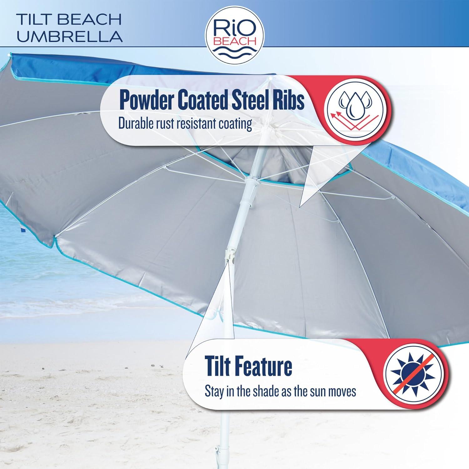 72'' Tilt Beach Umbrella