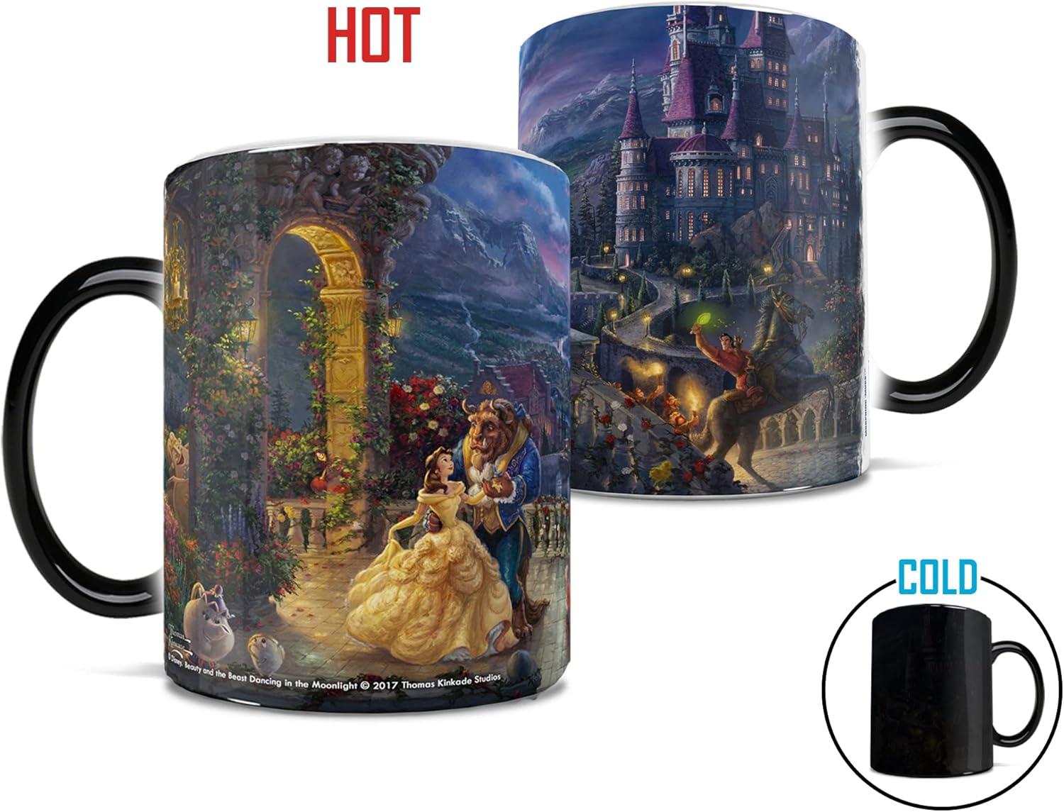 Disney Beauty and the Beast Heat-Sensitive Ceramic Mug