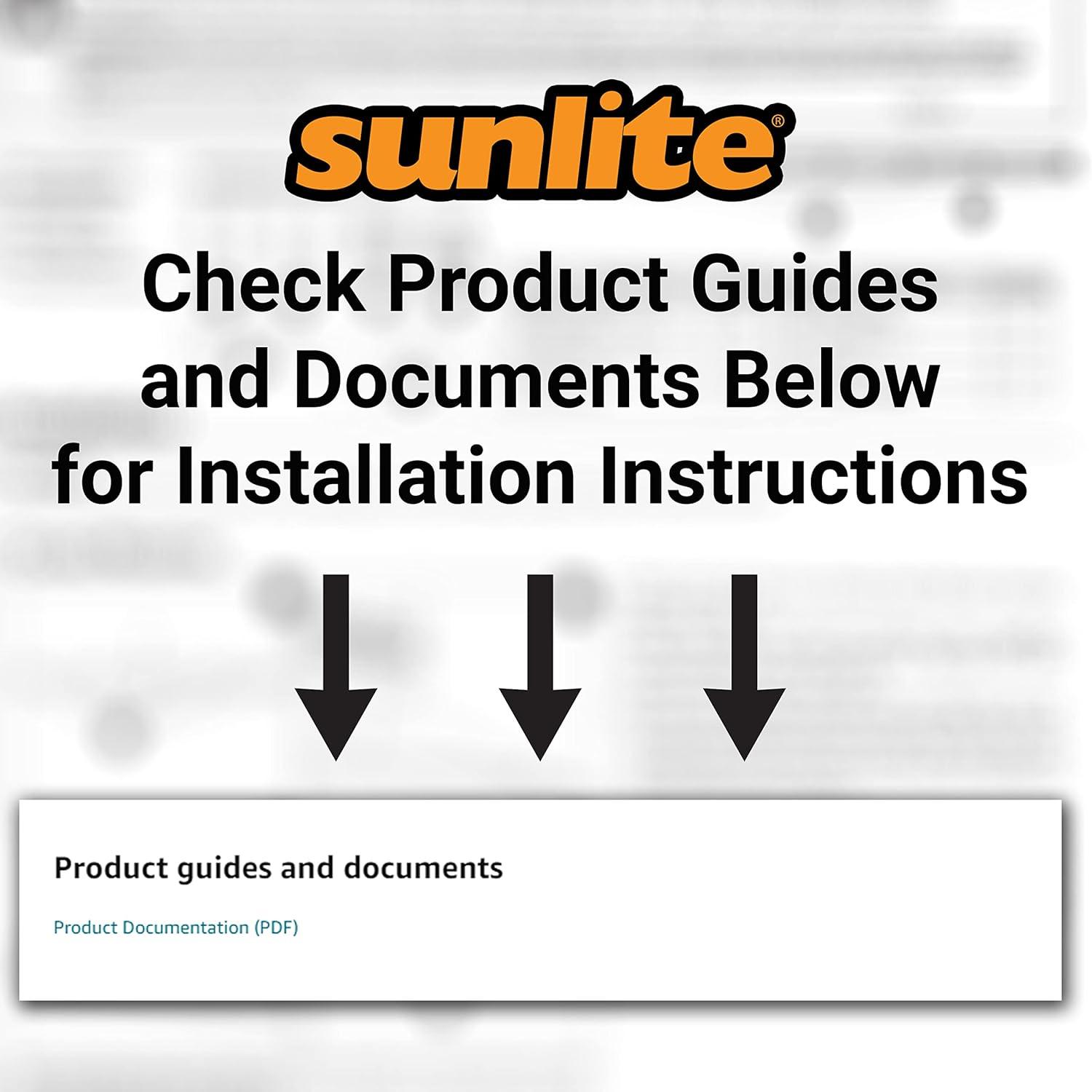 Sunlite 48-Inch Linear LED Bar Vanity Fixture, Power Selectable 28W/35W/40W, 100-277V, 4048 Lumens, Color Selectable 30K/40K/50K, 90 CRI, Dimmable, ETL Listed, Title-24 Compliant