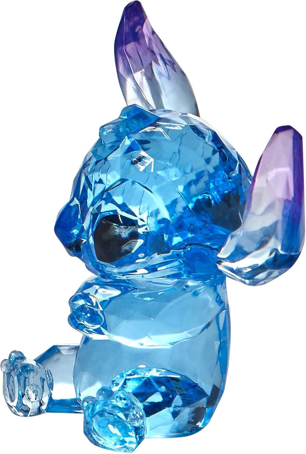 Figurine 3.25 In Stitch Acrylic Facet Collection Disney Show Case Collection Figurines