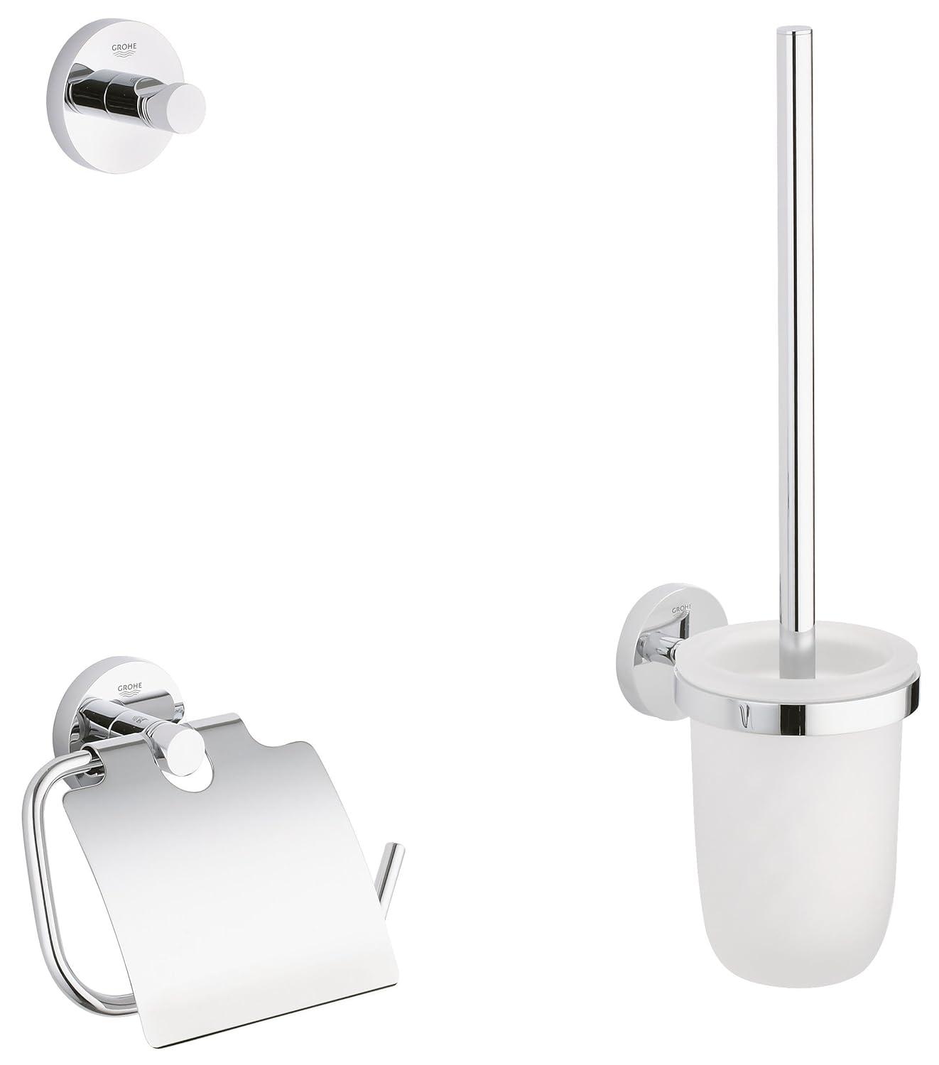 Essentials 3 Piece Bathroom Hardware Set