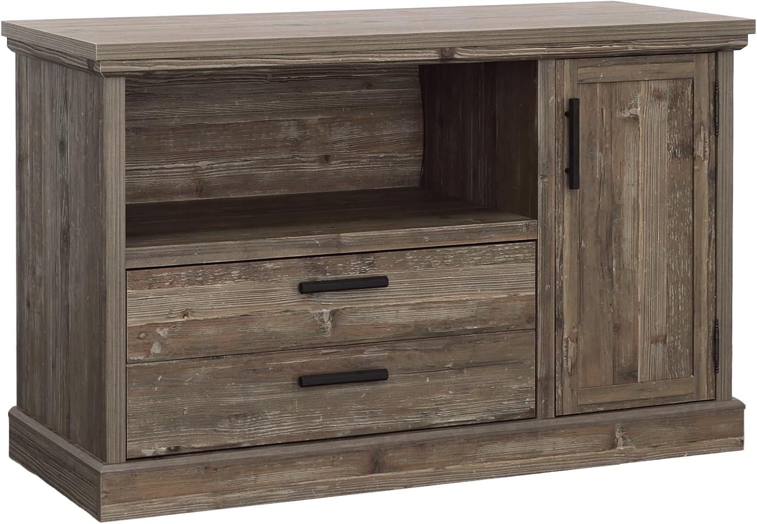 Aspen Post 47.09'' Wide 1 - Drawer Filing Credenza with Cable Management