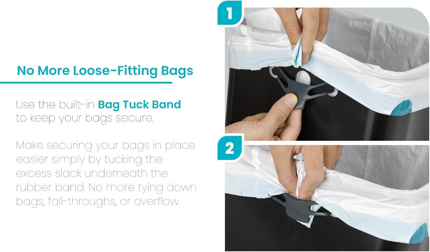 15.9 Gallon Stainless Steel Step On Trash Can