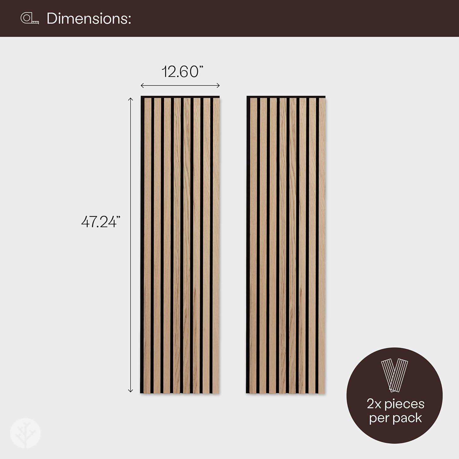 Luxury American Oak Acoustic Slat Wood Wall Panels | Original Slatpanel