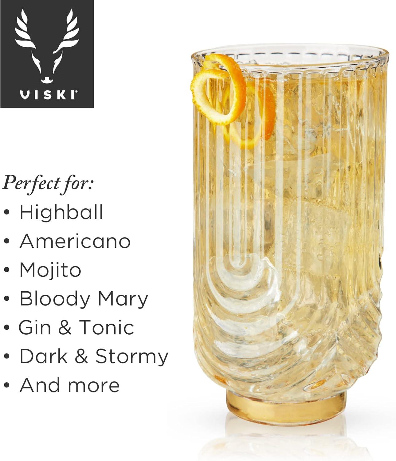 Gatsby Highball Glasses