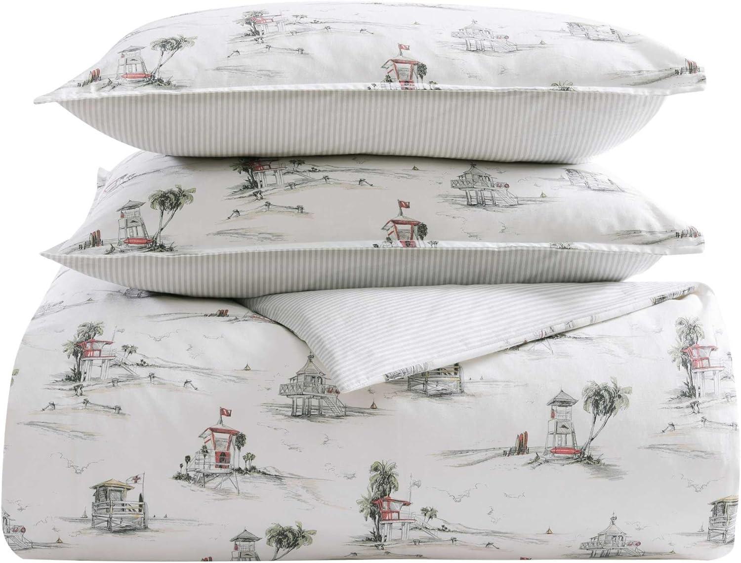 Beach Club Cotton Duvet Cover Set