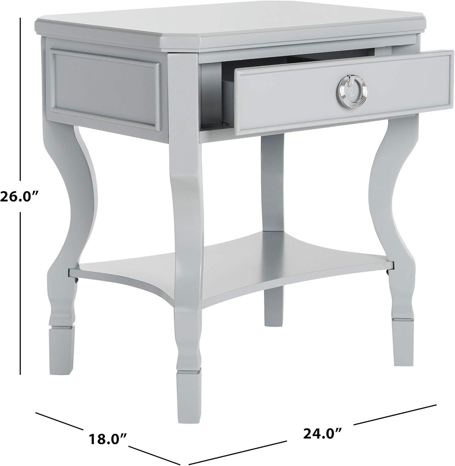 Alaia 1 Drawer Night Stand  - Safavieh