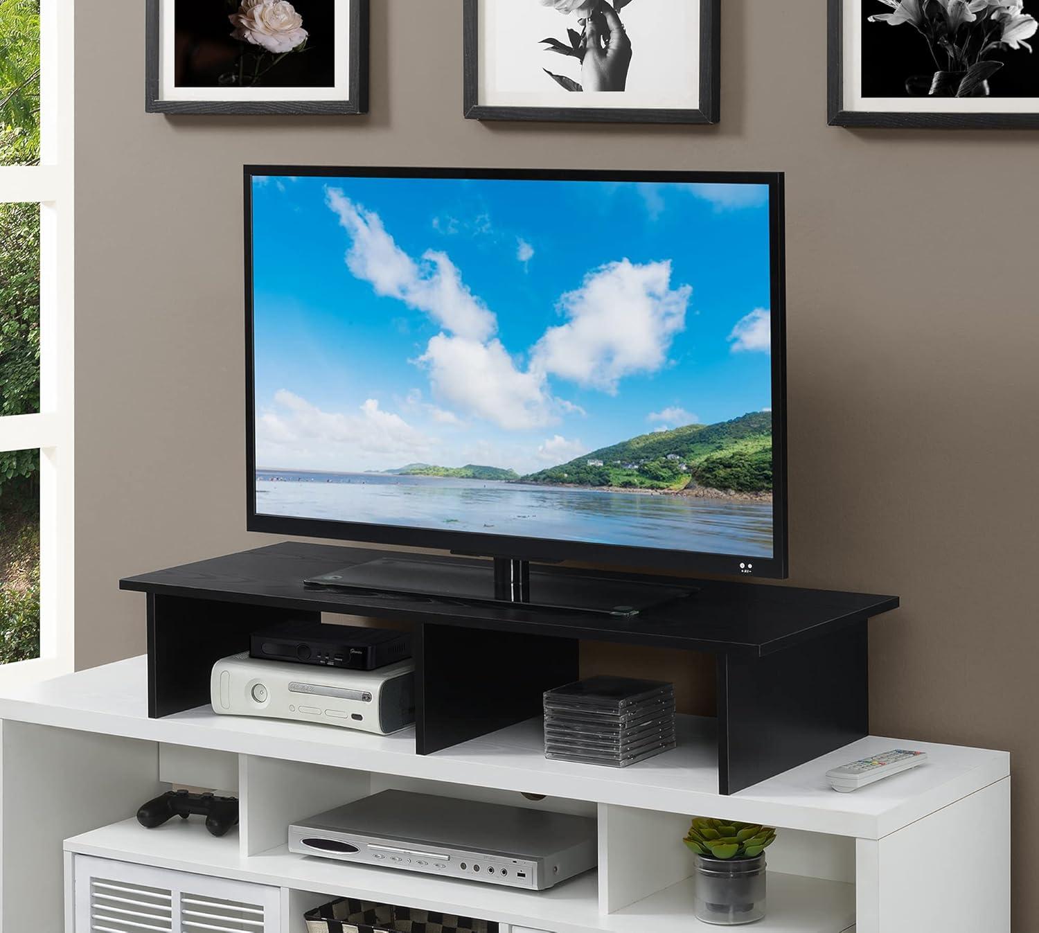 Convenience Concepts Designs2Go Small TV/Monitor Riser for TVs up to 26 inches, Barnwood