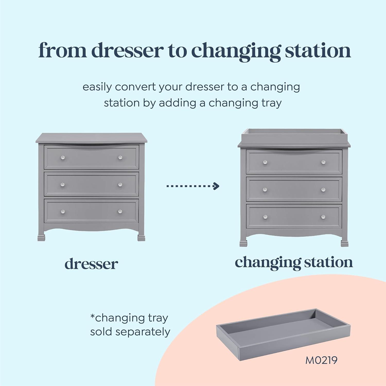 Kalani 3 Drawer Dresser
