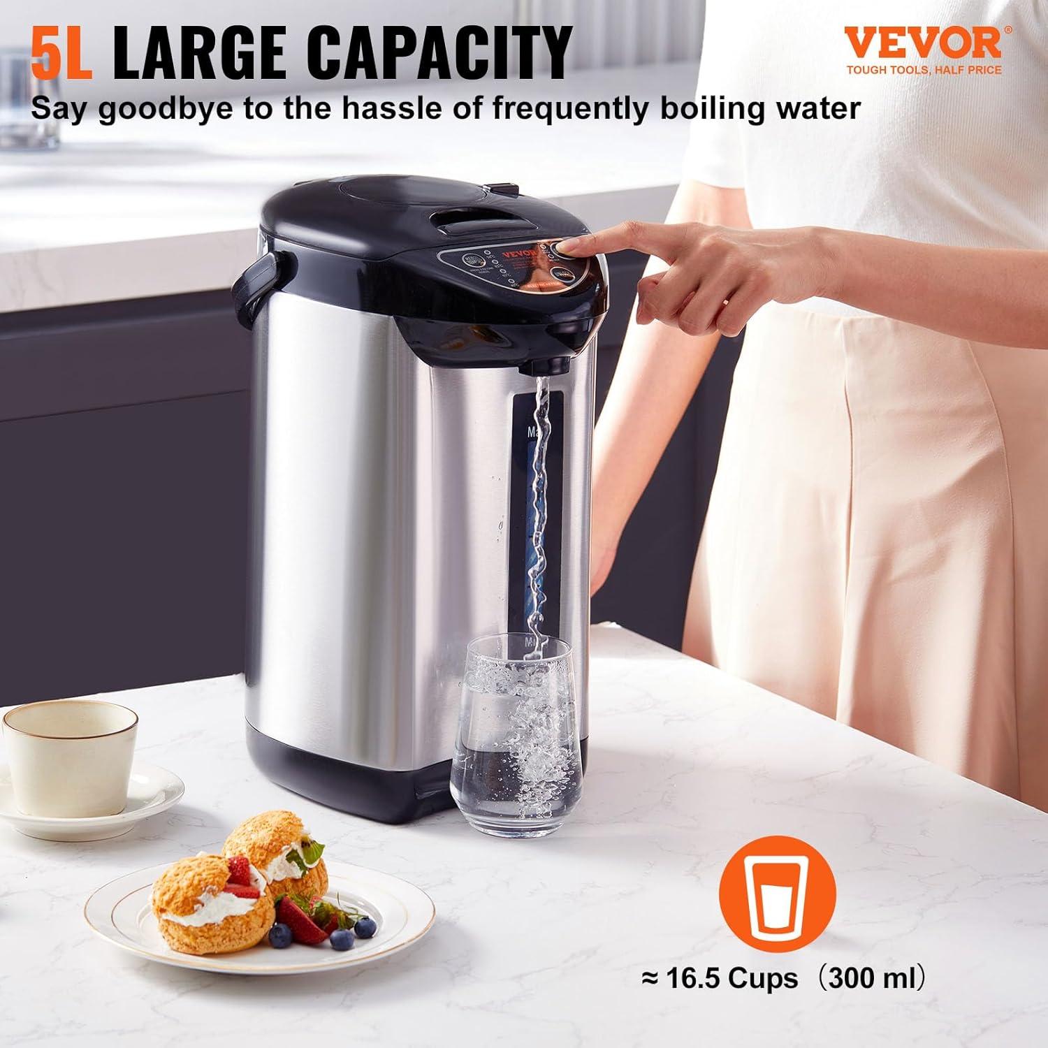 VEVOR VEVOR Stainless Steel Electric Tea Kettle
