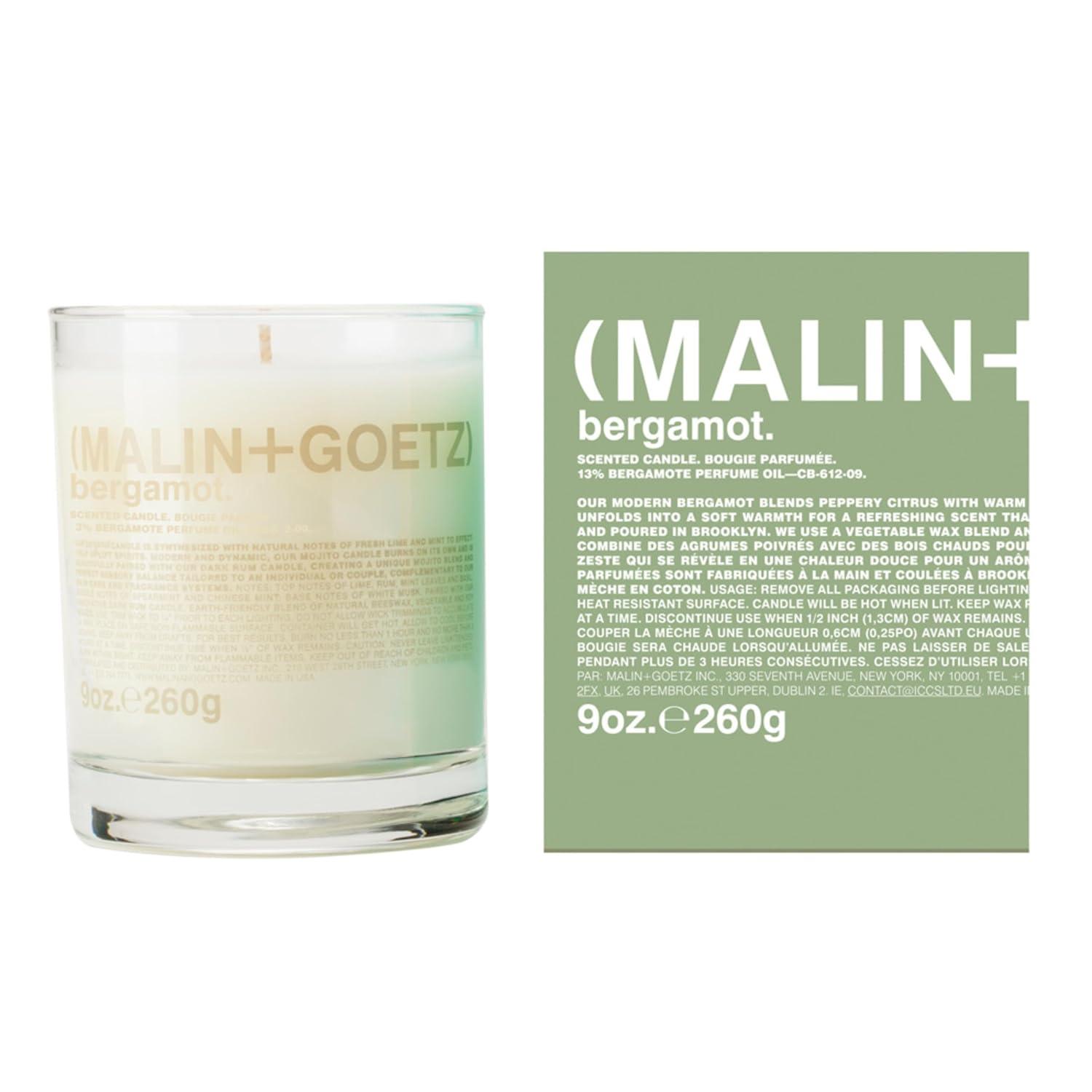 Brooklyn Hand-Poured Beeswax Bergamot Scented Candle