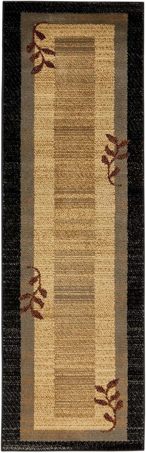 Home Dynamix Royalty Clover Contemporary Geometric Border Area Rug