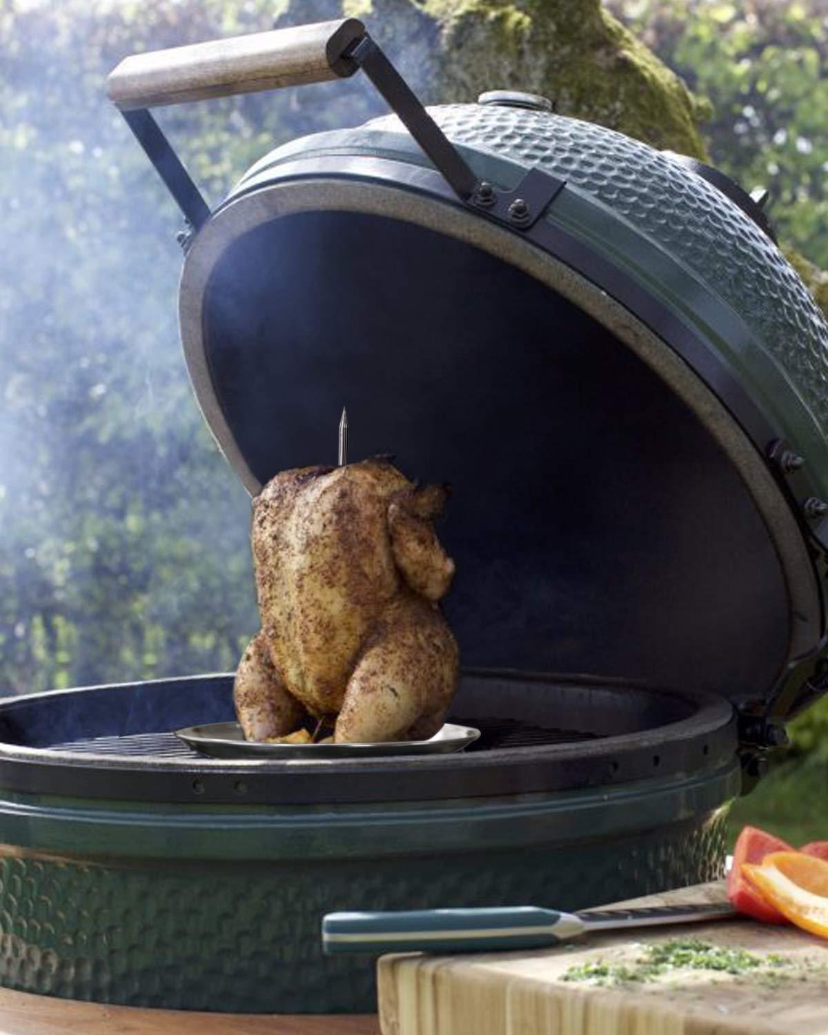 Ersvoioy Vertical Skewer Brazilian Barbecue Skewer Stand Stainless Steel Removable Grilling Meat Spit for Shawarma Kebabs Bbq Roasting Meat Steak Whole Chicken Sausage Deals of The Day Clearance