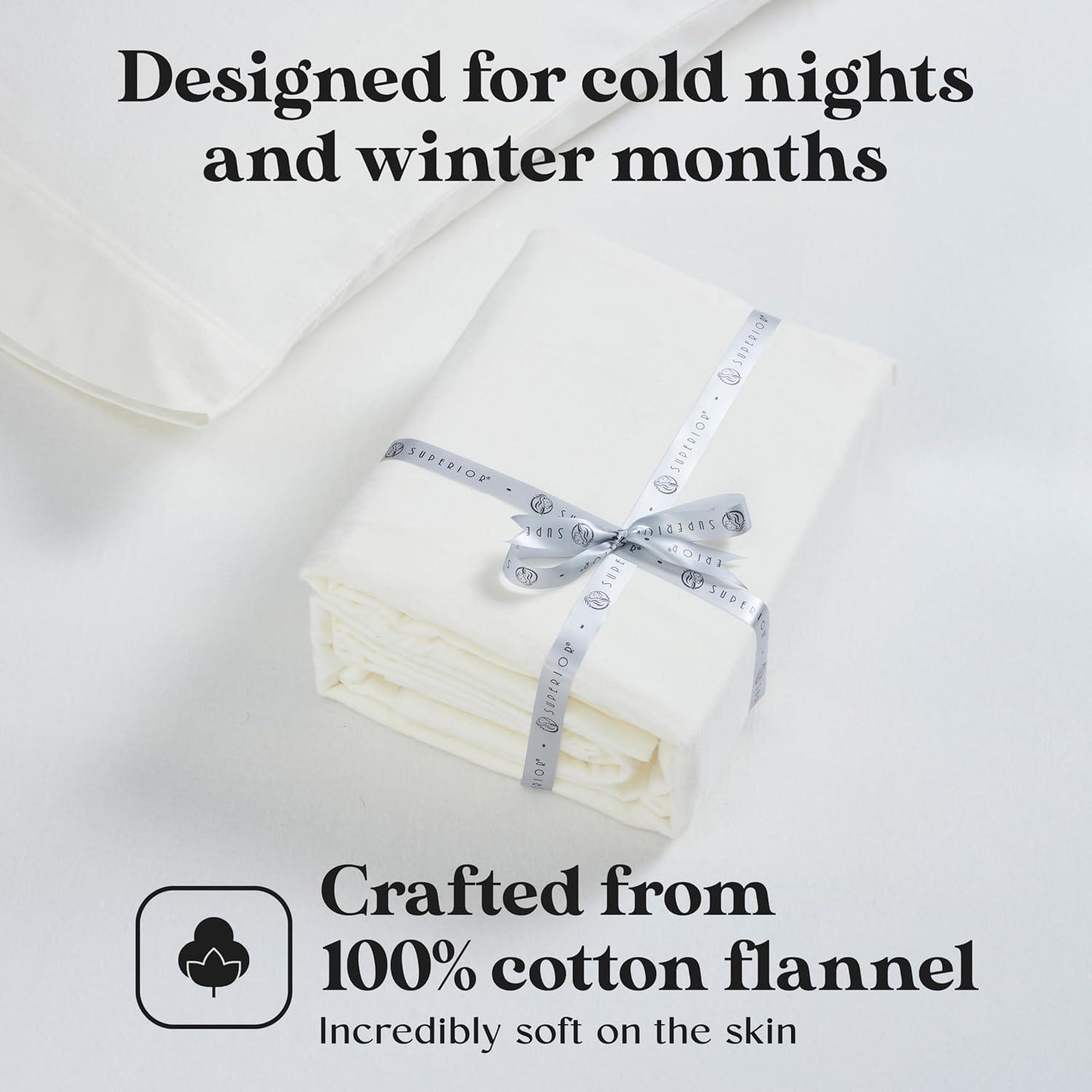 Superior Vintage Floral Paisley Flannel Cotton Bed Sheet Set