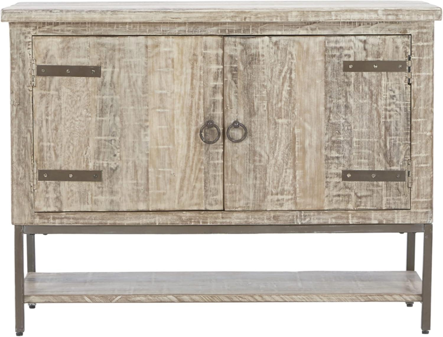 Laddford Solid Wood 2 - Door Accent Cabinet