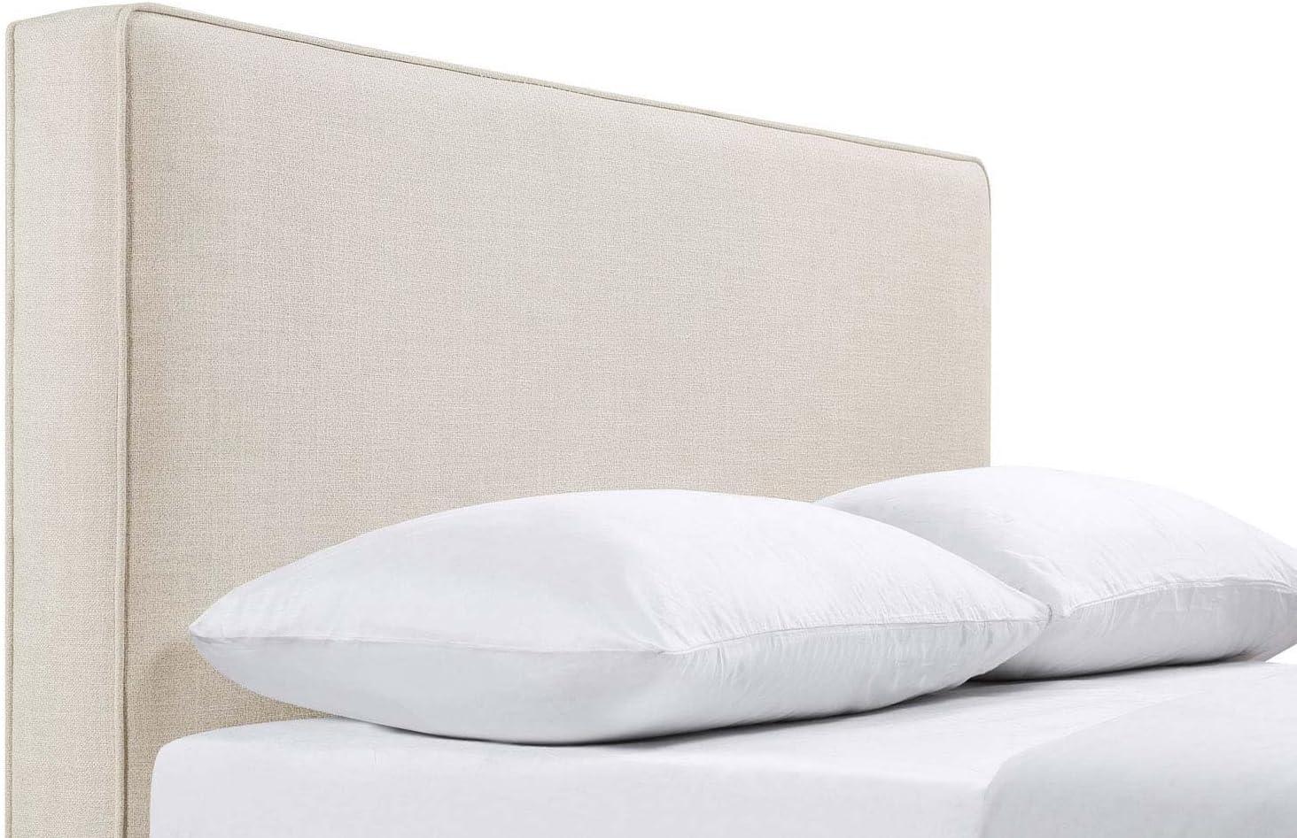 Kosmo Rectangular Upholstered Headboard Sand