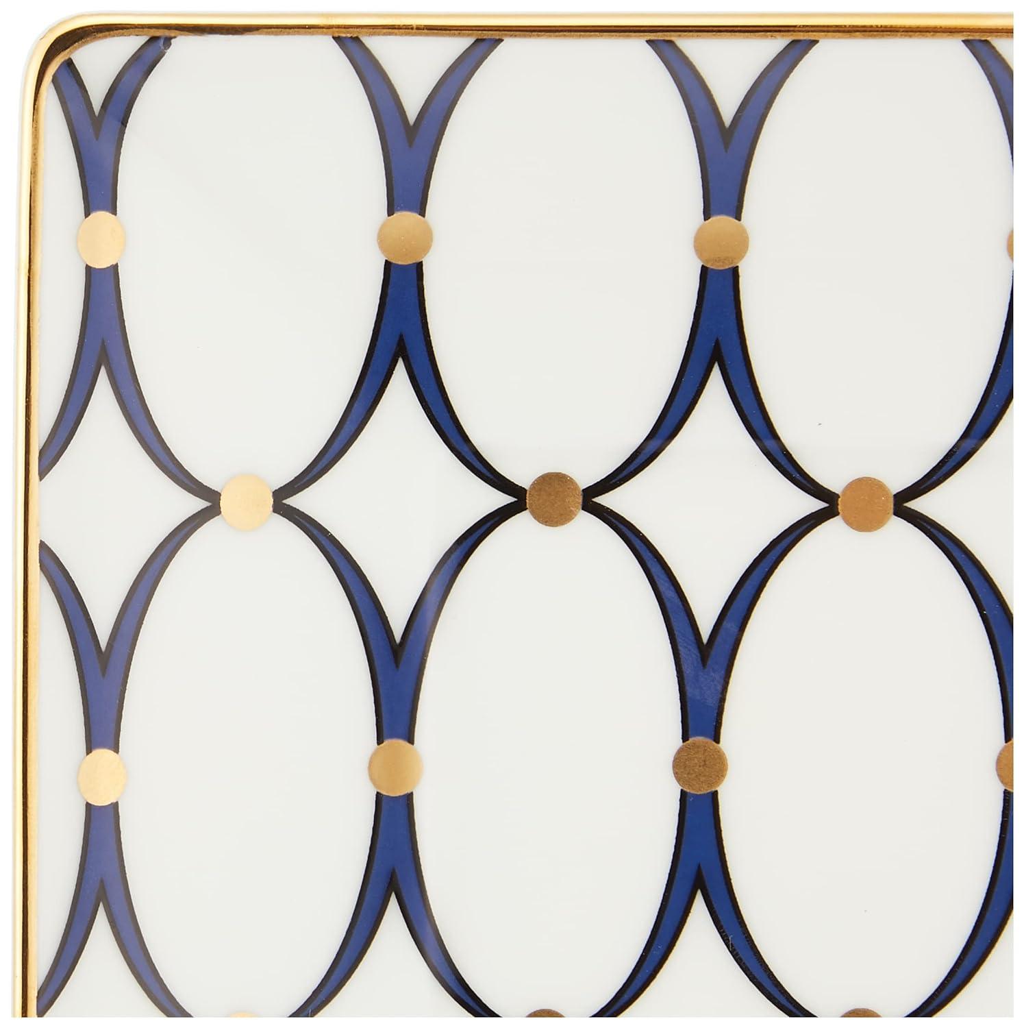 Wedgwood Renaissance Gold Square Tray | Wayfair