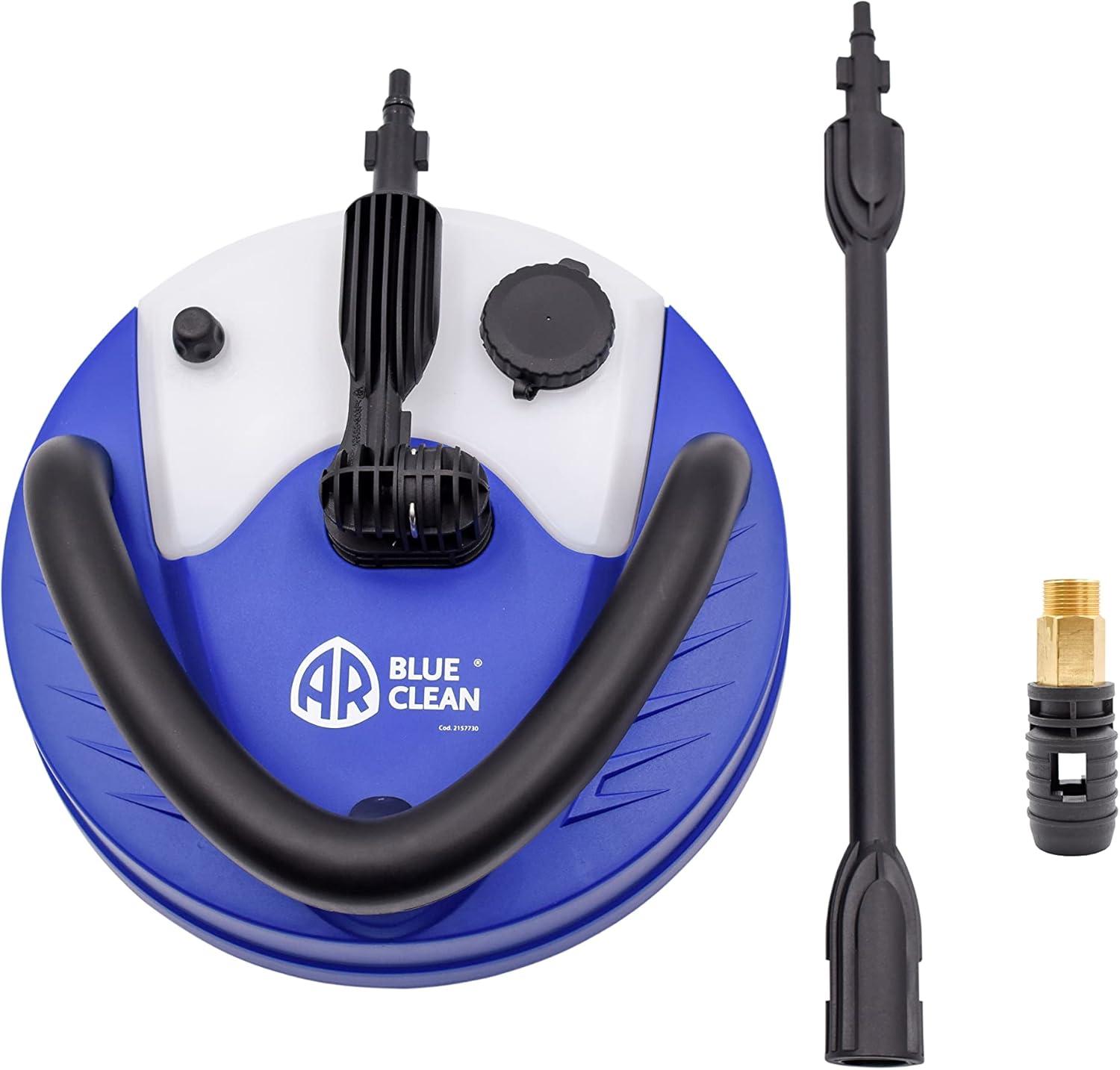 AR Blue Clean 12-Inch Blue Patio Cleaner with Extension Lance