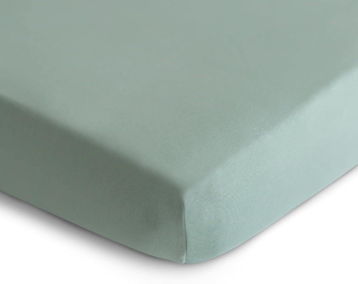 Stretchy Crib Sheet Roman Green One Size